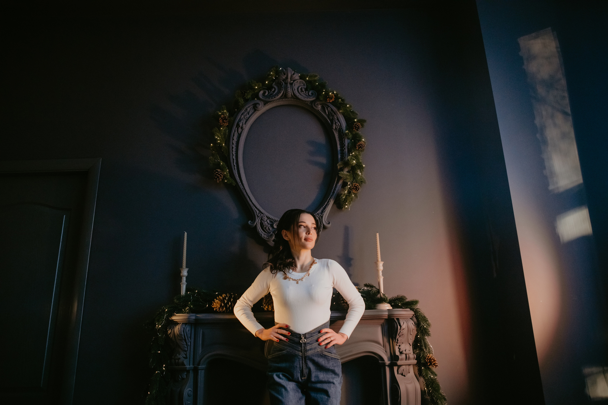 Новорічна зйомка Маряни. Весільний фотограф у Львові Мирон Роксоляна