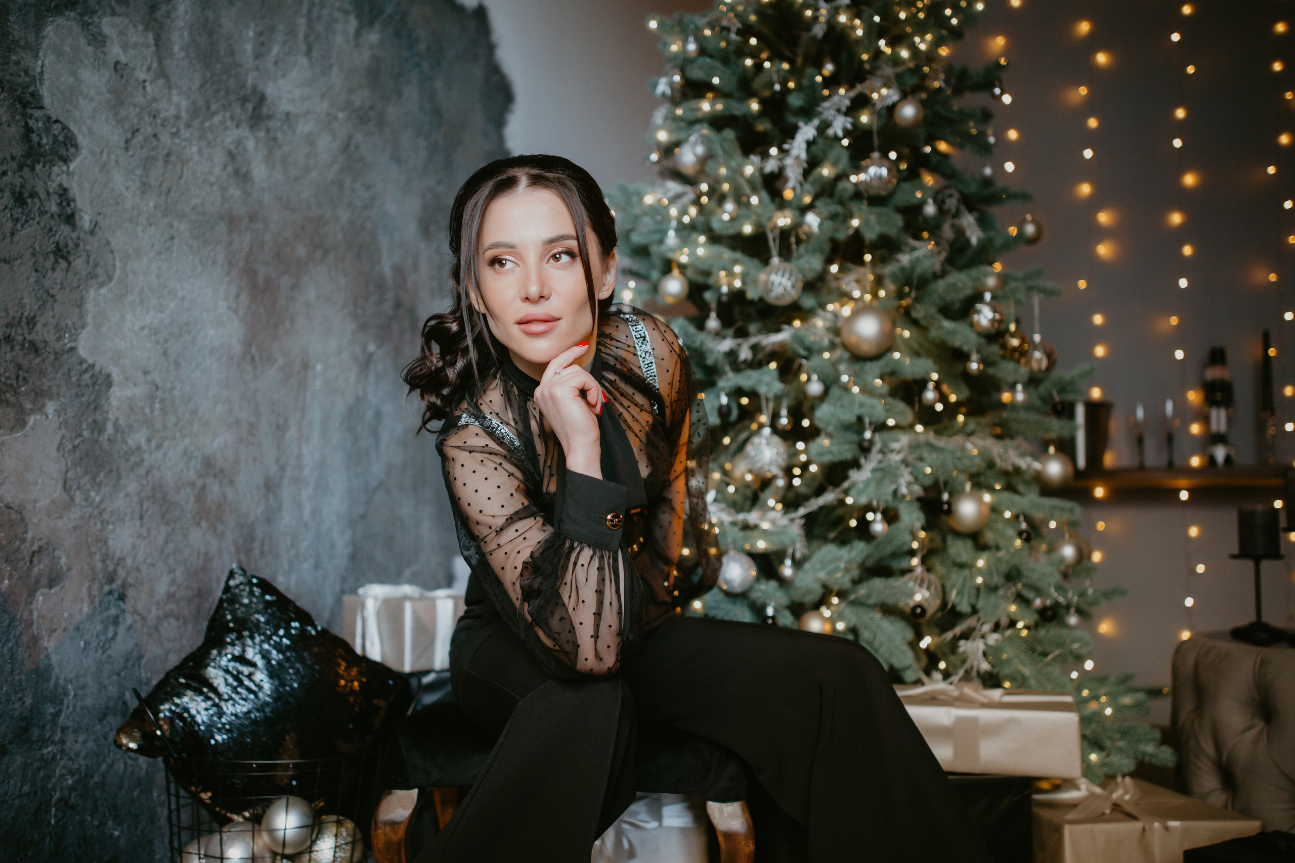 Новорічна зйомка Маряни. Весільний фотограф у Львові Мирон Роксоляна