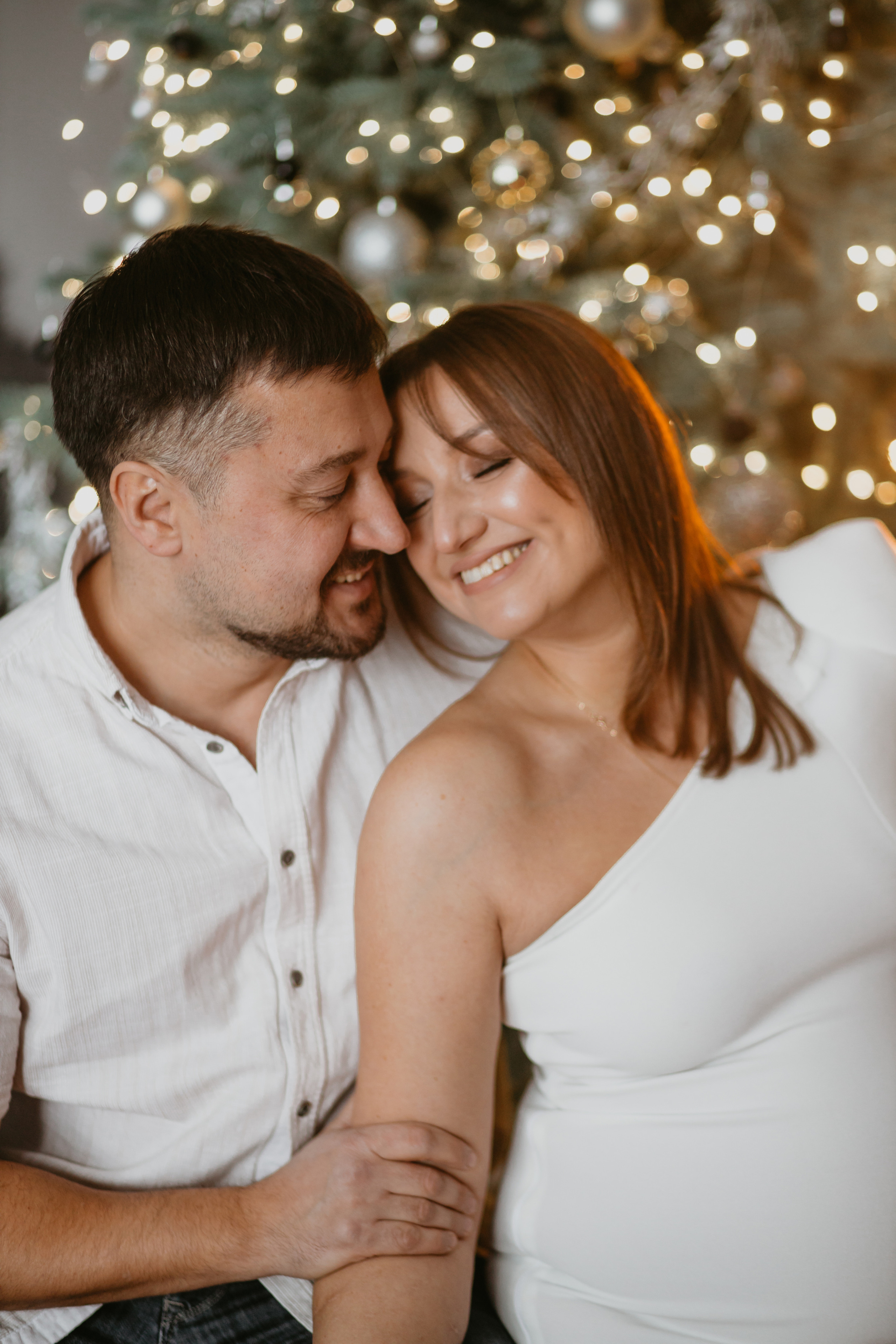 Новорічна зйомка вагітності. Весільний фотограф у Львові Мирон Роксоляна