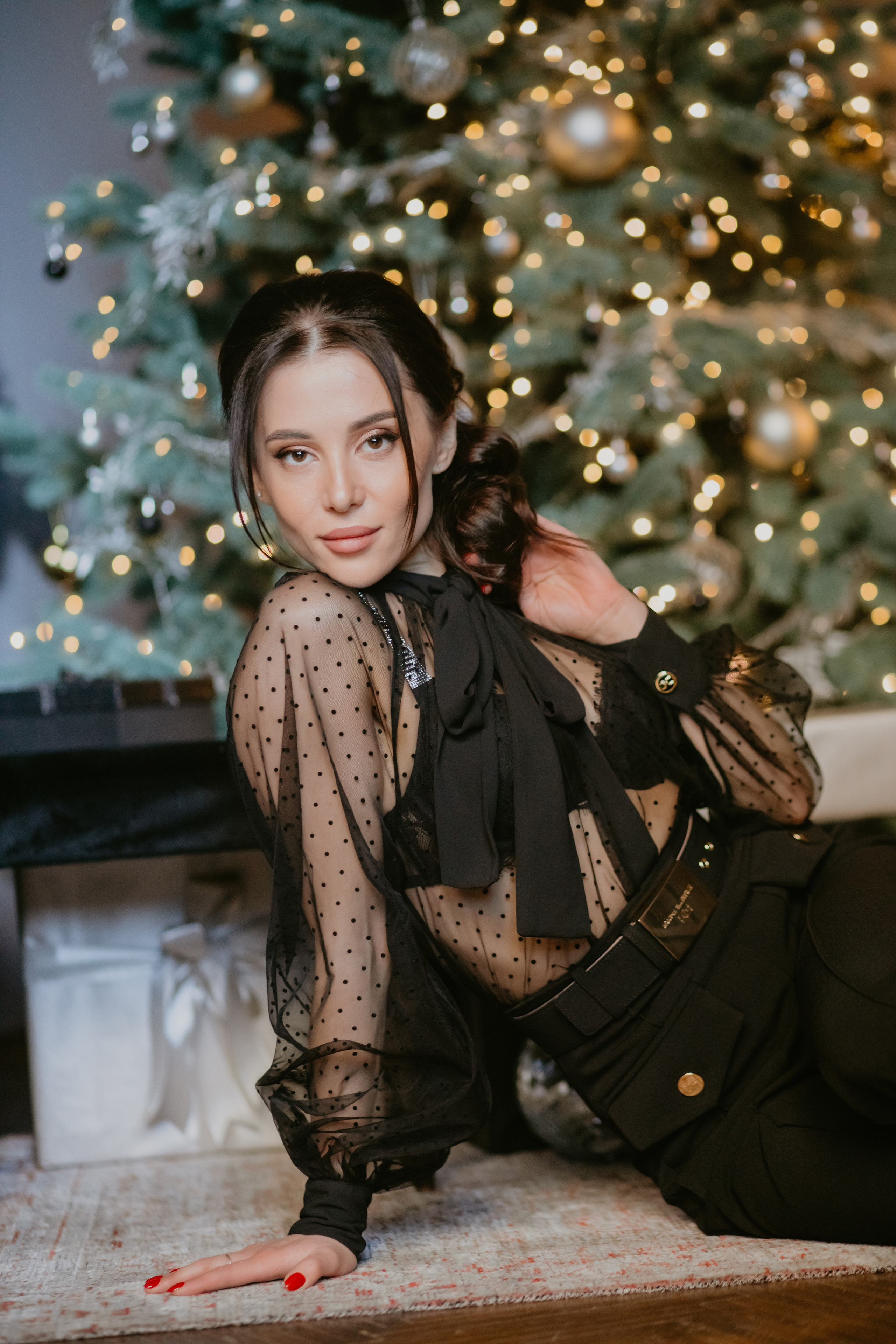 Новорічна зйомка Маряни. Весільний фотограф у Львові Мирон Роксоляна