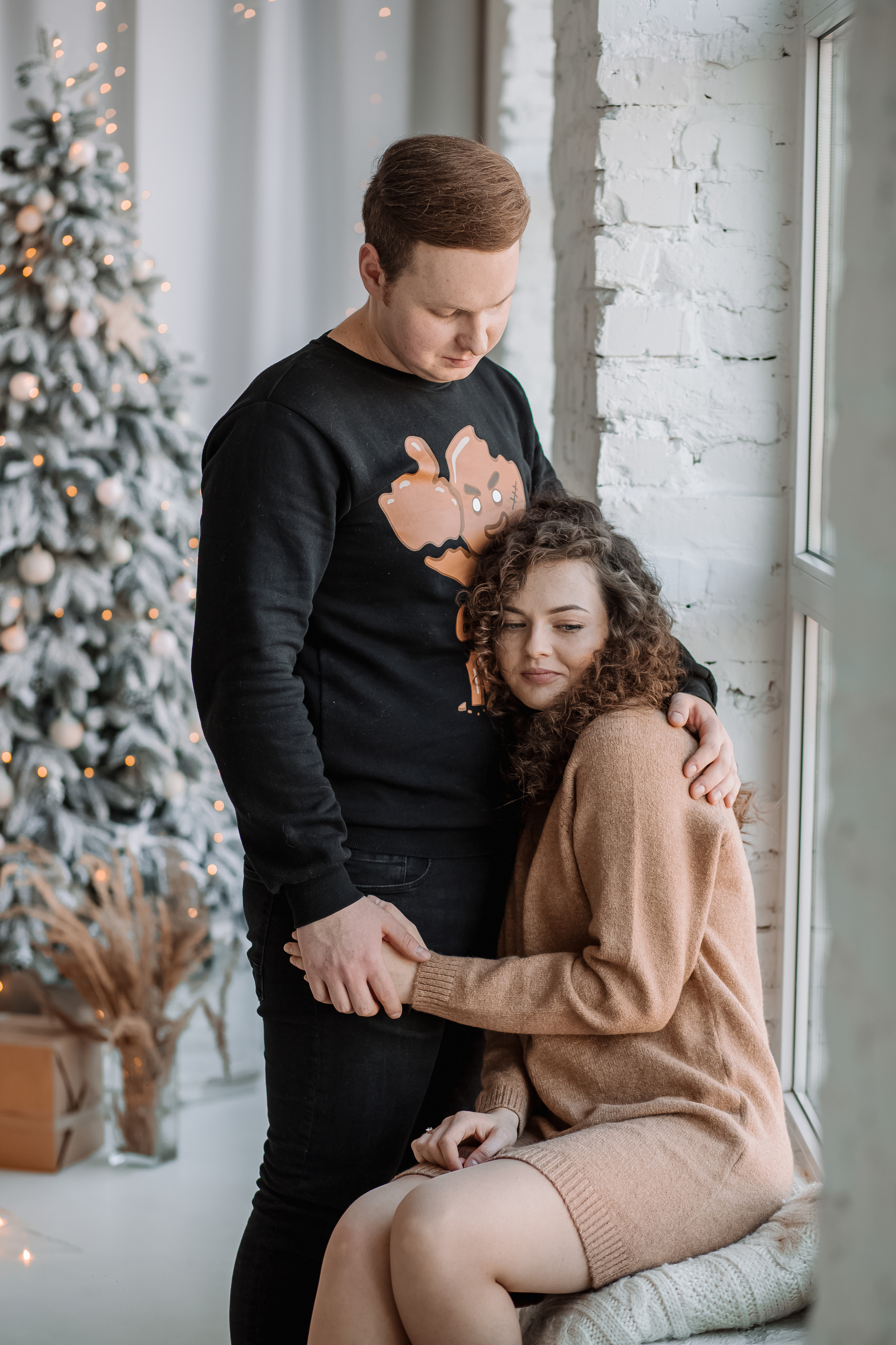 Новорічна зйомка Марта та Андрій. Весільний фотограф у Львові Мирон Роксоляна