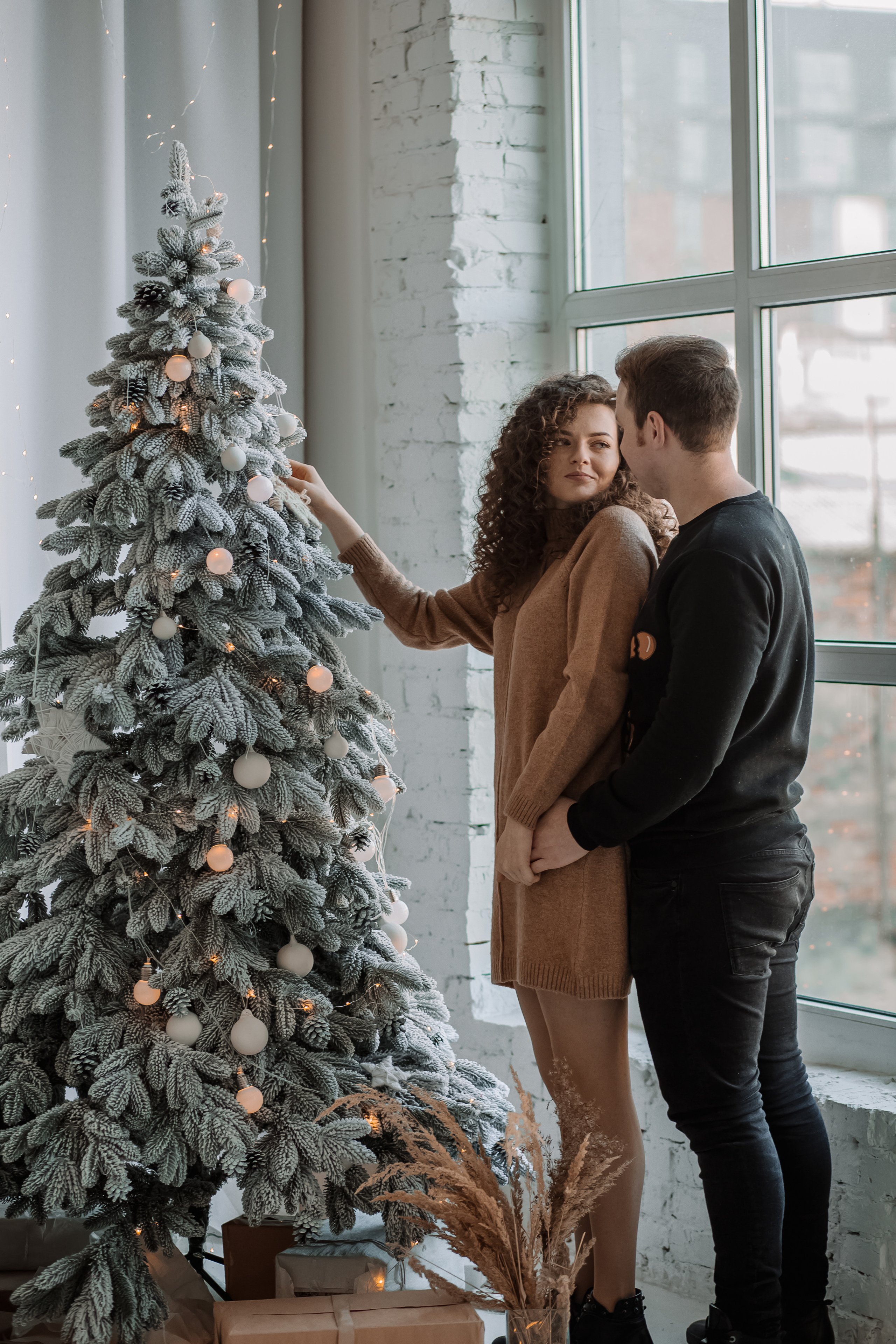 Новорічна зйомка Марта та Андрій. Весільний фотограф у Львові Мирон Роксоляна