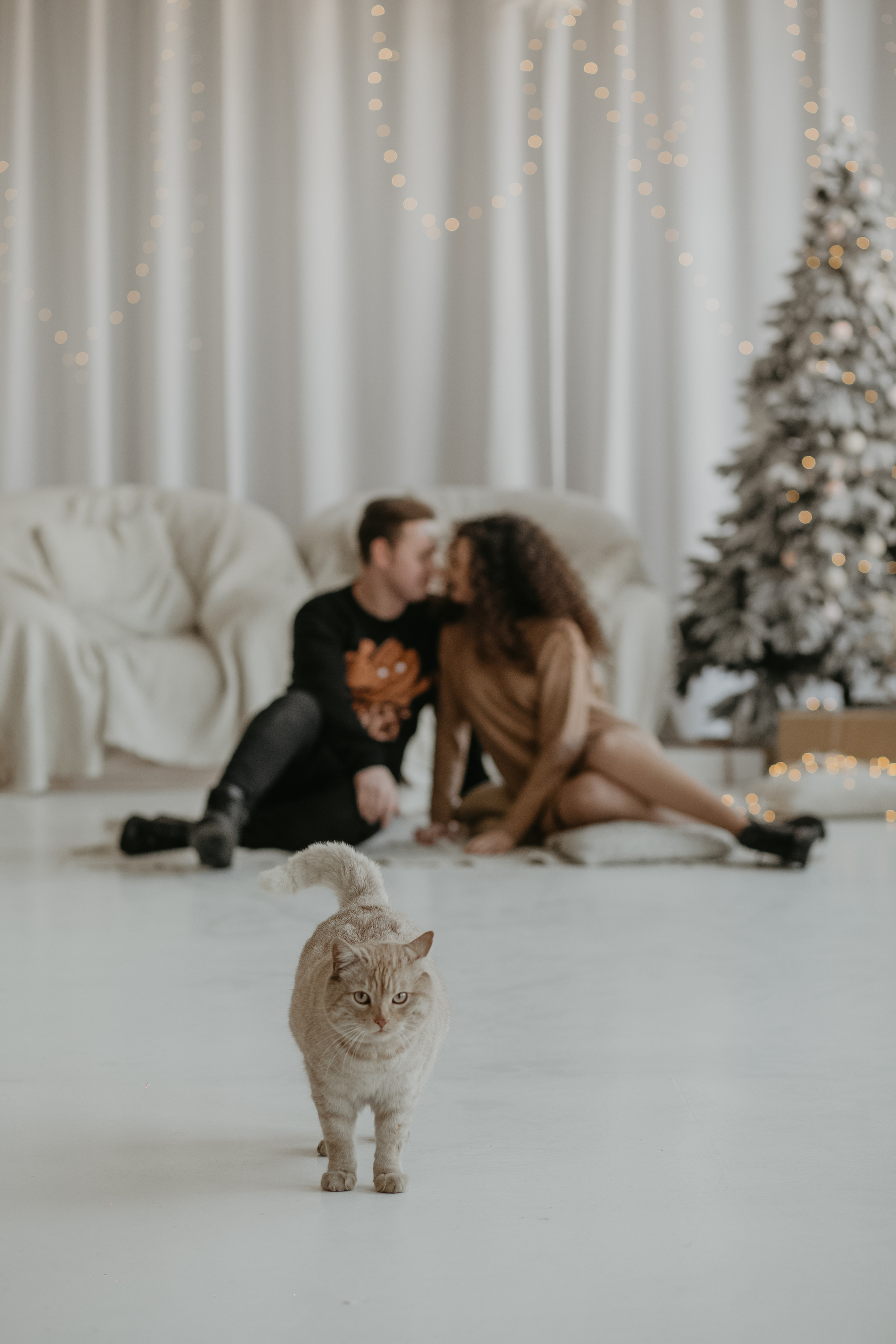 Новорічна зйомка Марта та Андрій. Весільний фотограф у Львові Мирон Роксоляна