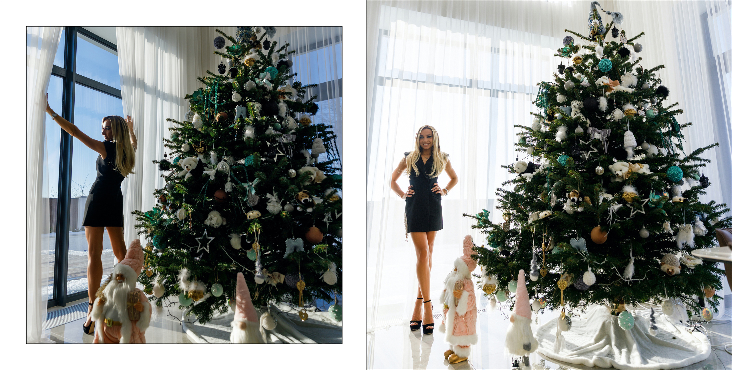 Макс и Оля (Новый год). Аренды интерактивных фотозон в Харькове