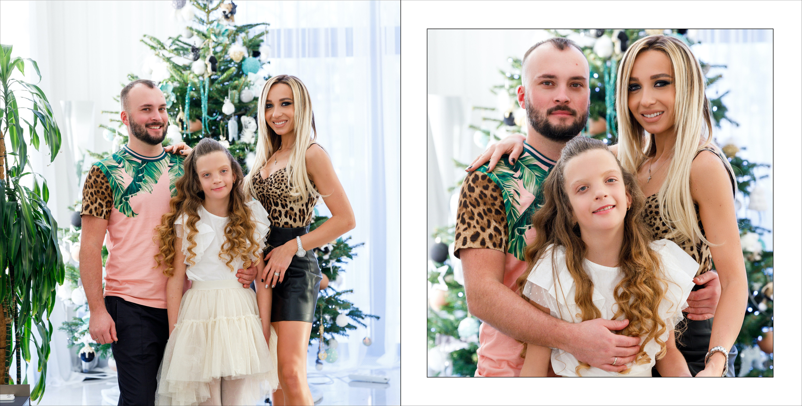 Макс и Оля (Новый год). Аренды интерактивных фотозон в Харькове