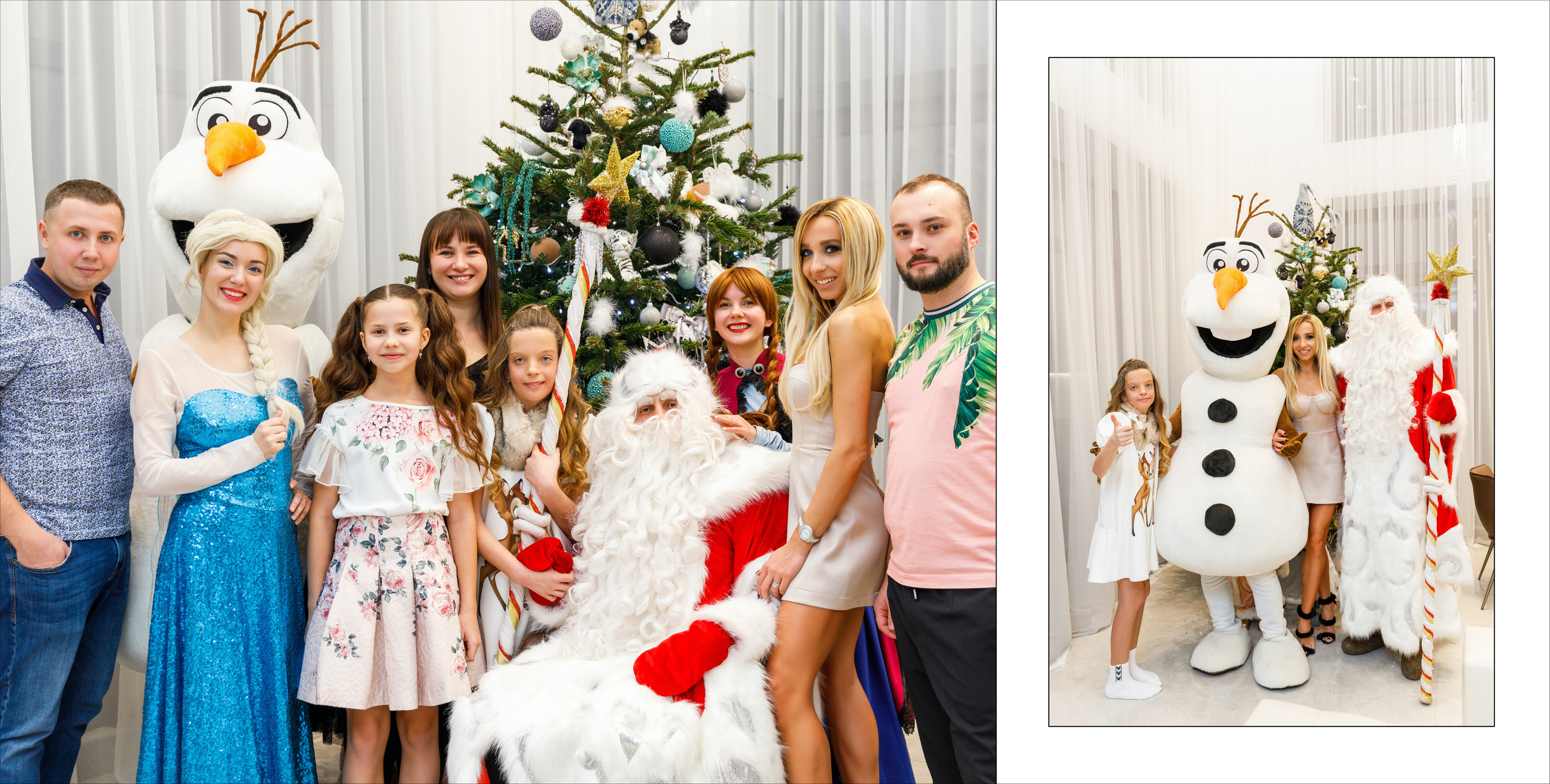 Макс и Оля (Новый год). Аренды интерактивных фотозон в Харькове