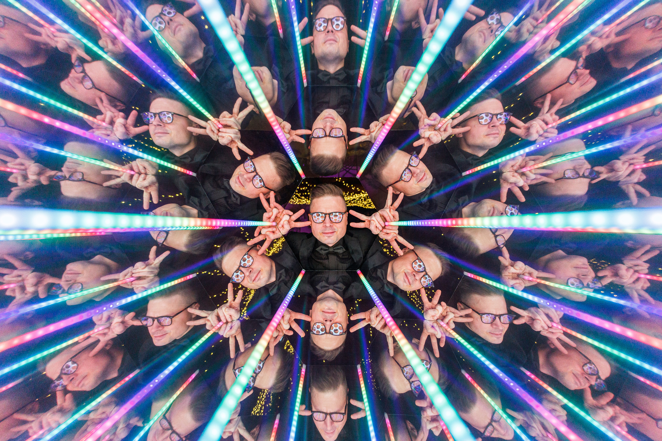 Калейдоскоп на свадьбе Алексея и Ання. Аренды интерактивных фотозон в Харькове