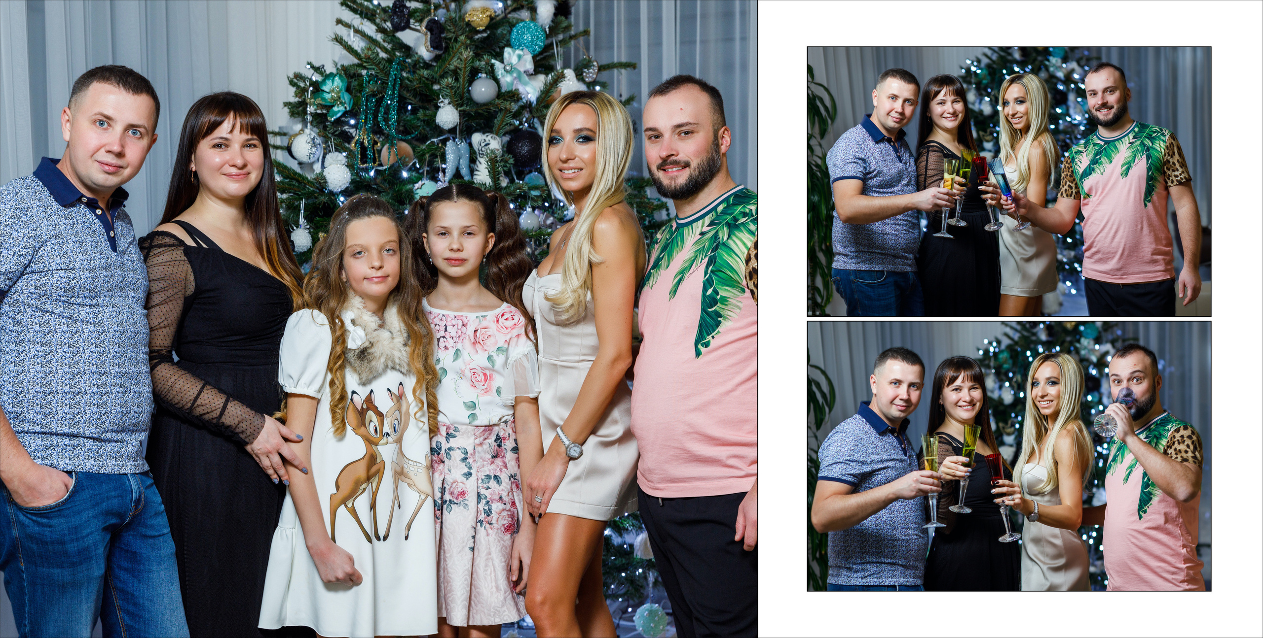 Макс и Оля (Новый год). Аренды интерактивных фотозон в Харькове