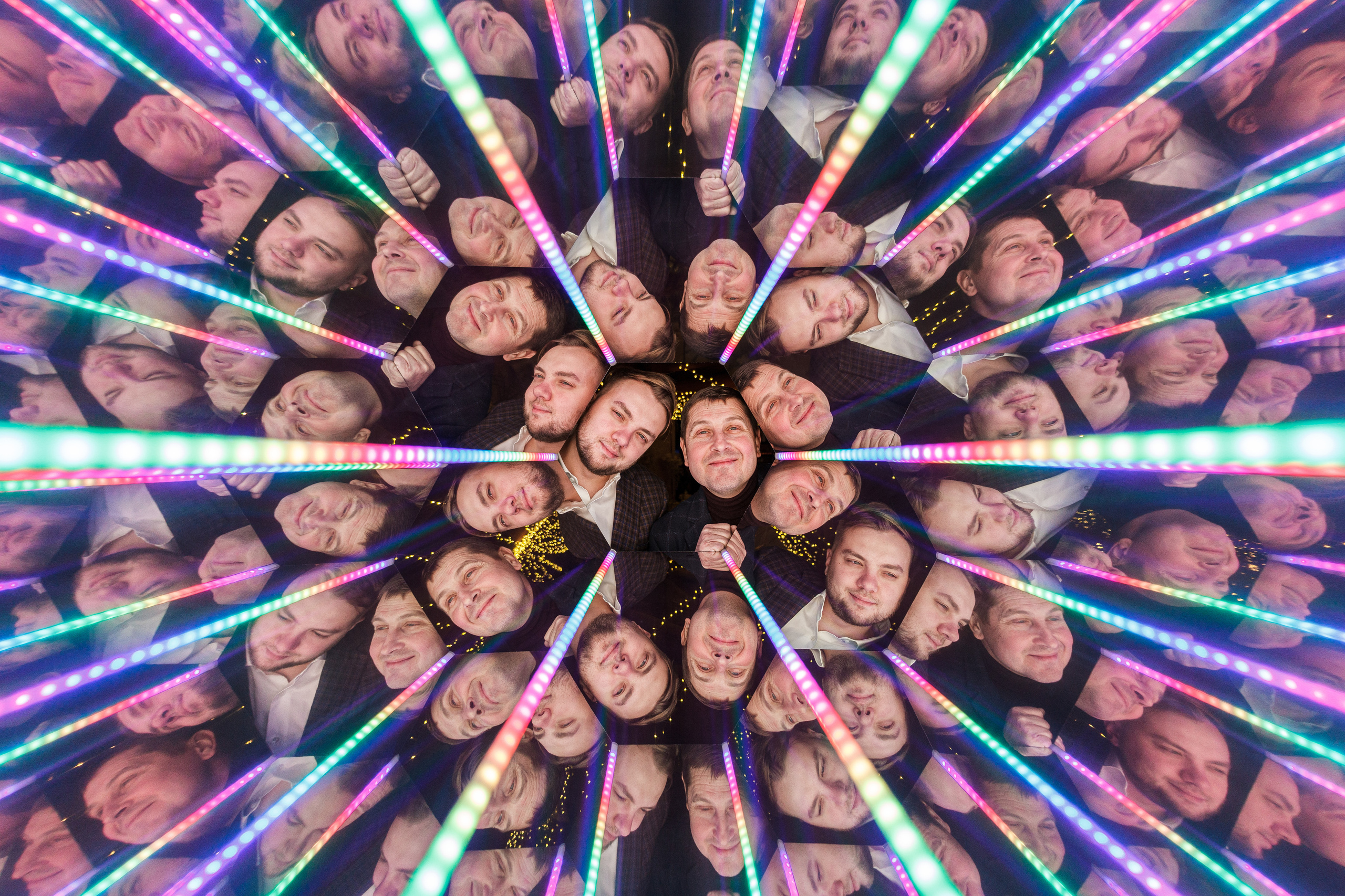 Калейдоскоп на свадьбе Алексея и Ання. Аренды интерактивных фотозон в Харькове