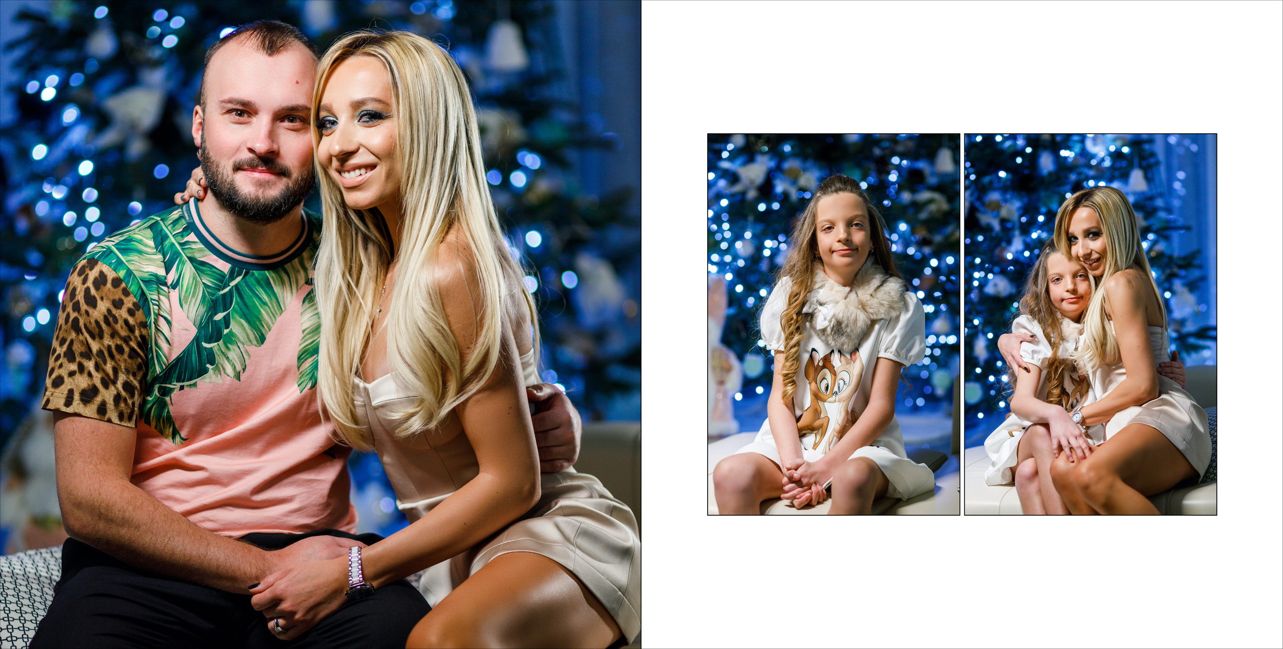 Макс и Оля (Новый год). Аренды интерактивных фотозон в Харькове