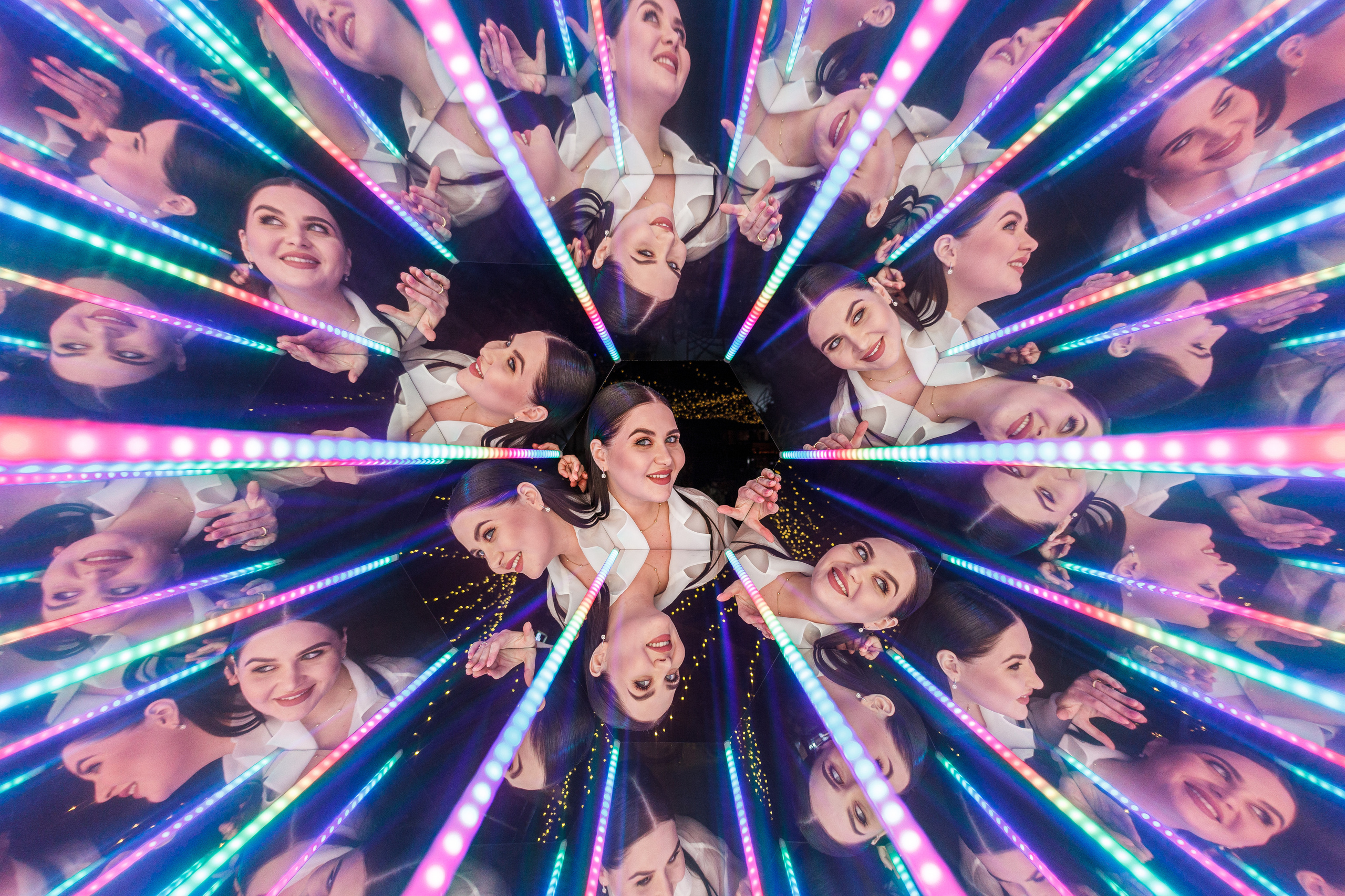 Калейдоскоп на свадьбе Алексея и Ання. Аренды интерактивных фотозон в Харькове