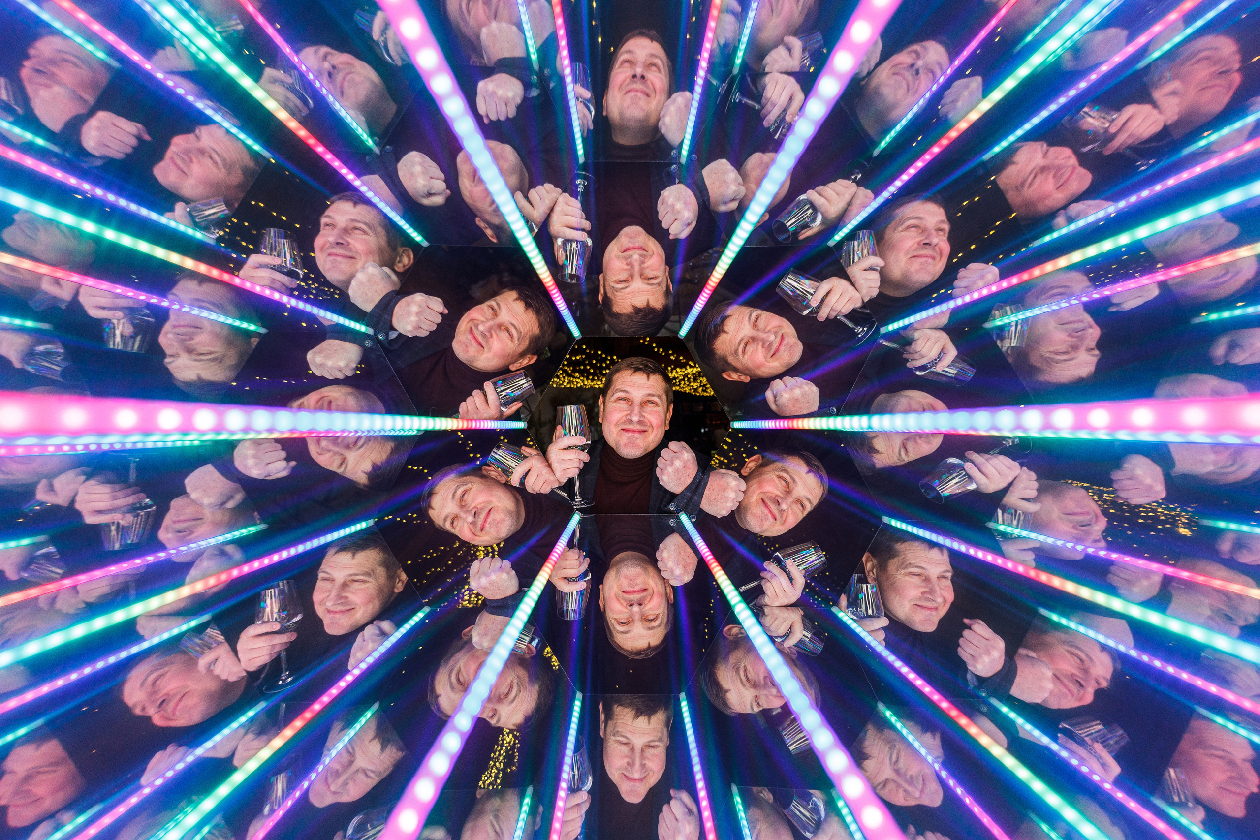 Калейдоскоп на свадьбе Алексея и Ання. Аренды интерактивных фотозон в Харькове