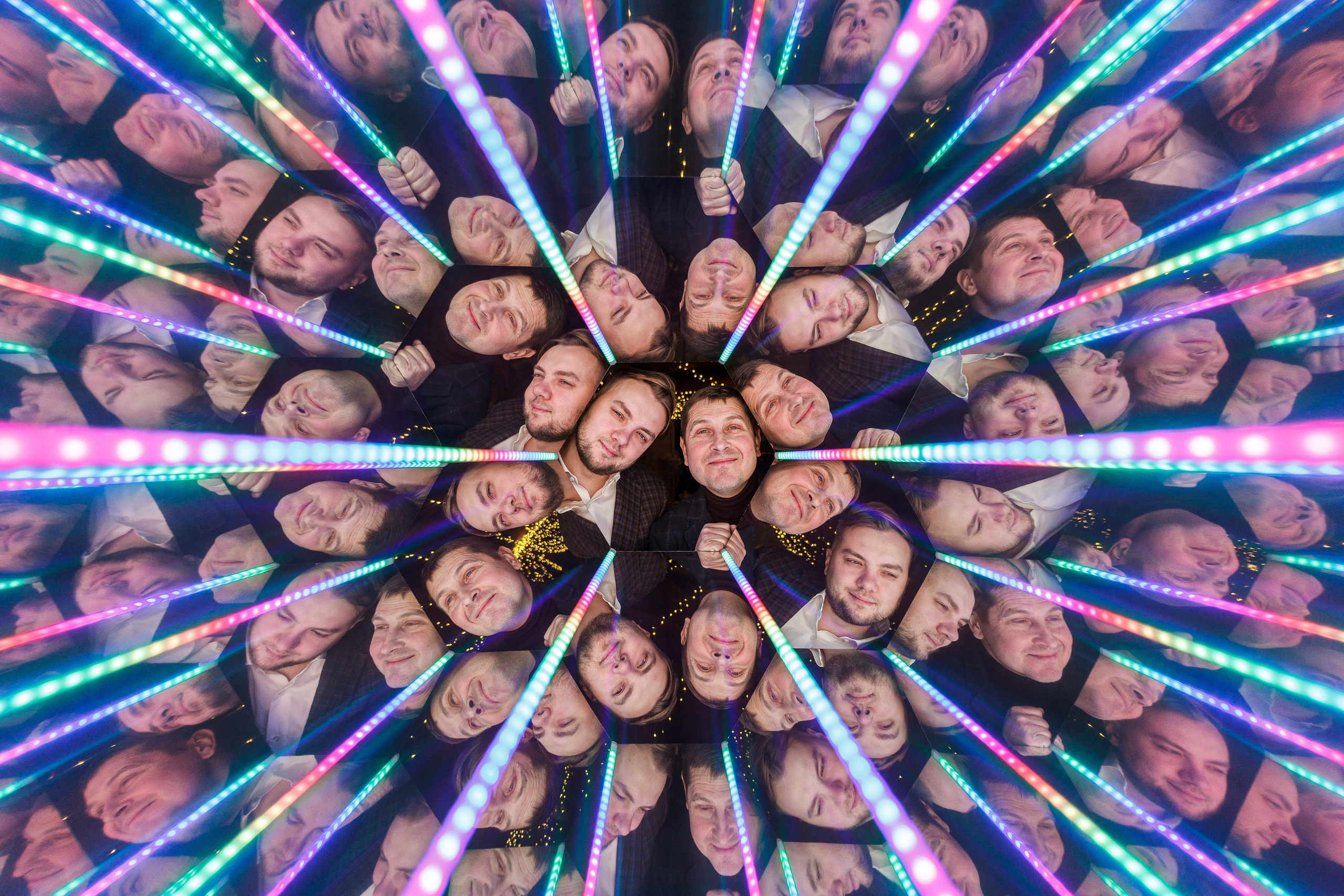 Калейдоскоп на свадьбе Алексея и Ання. Аренды интерактивных фотозон в Харькове