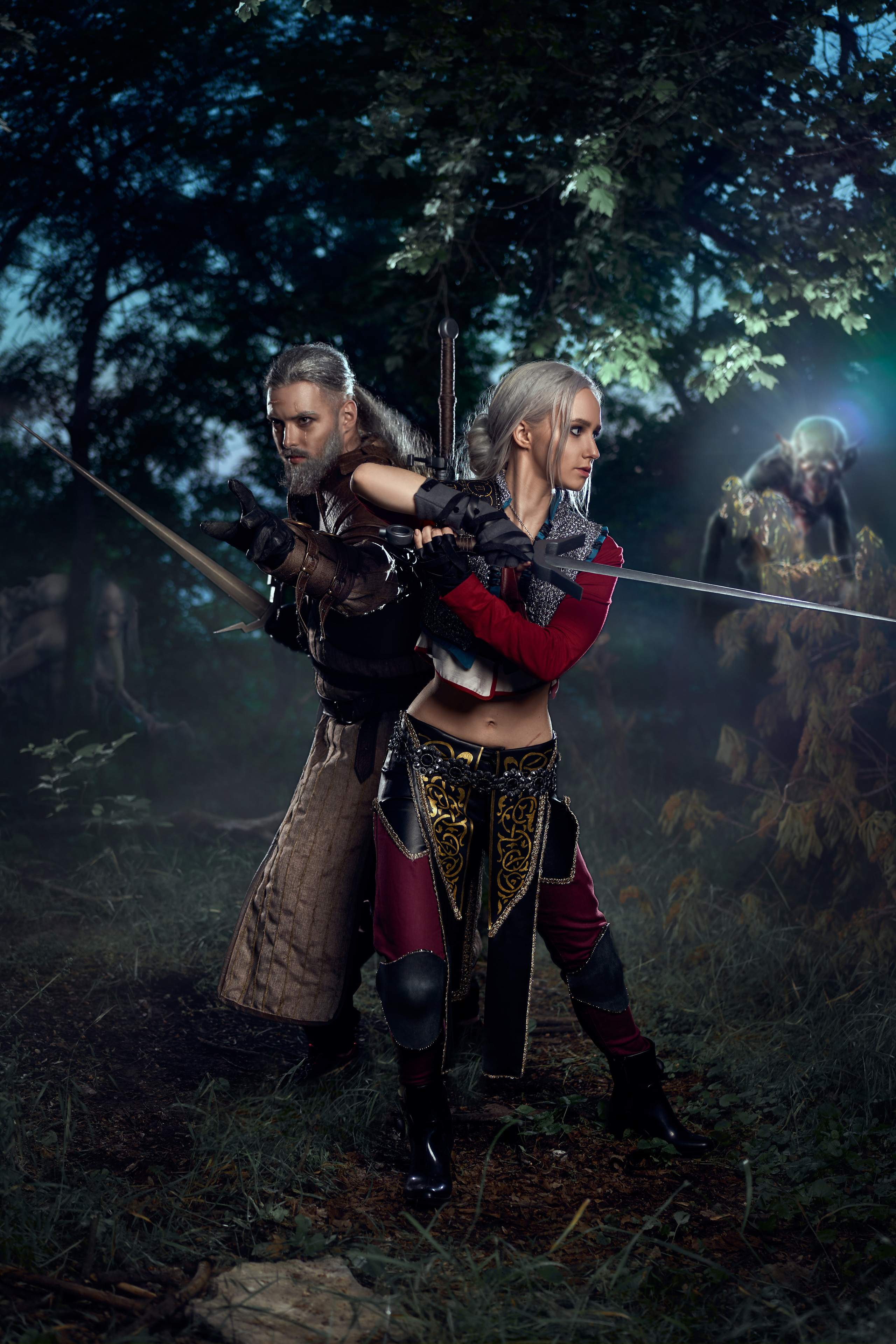 Фотосет «Дикая охота» по мотивам видеоигры Ведьмак 3. Photographer Torrevieja 📷 Zviahintsev Denys