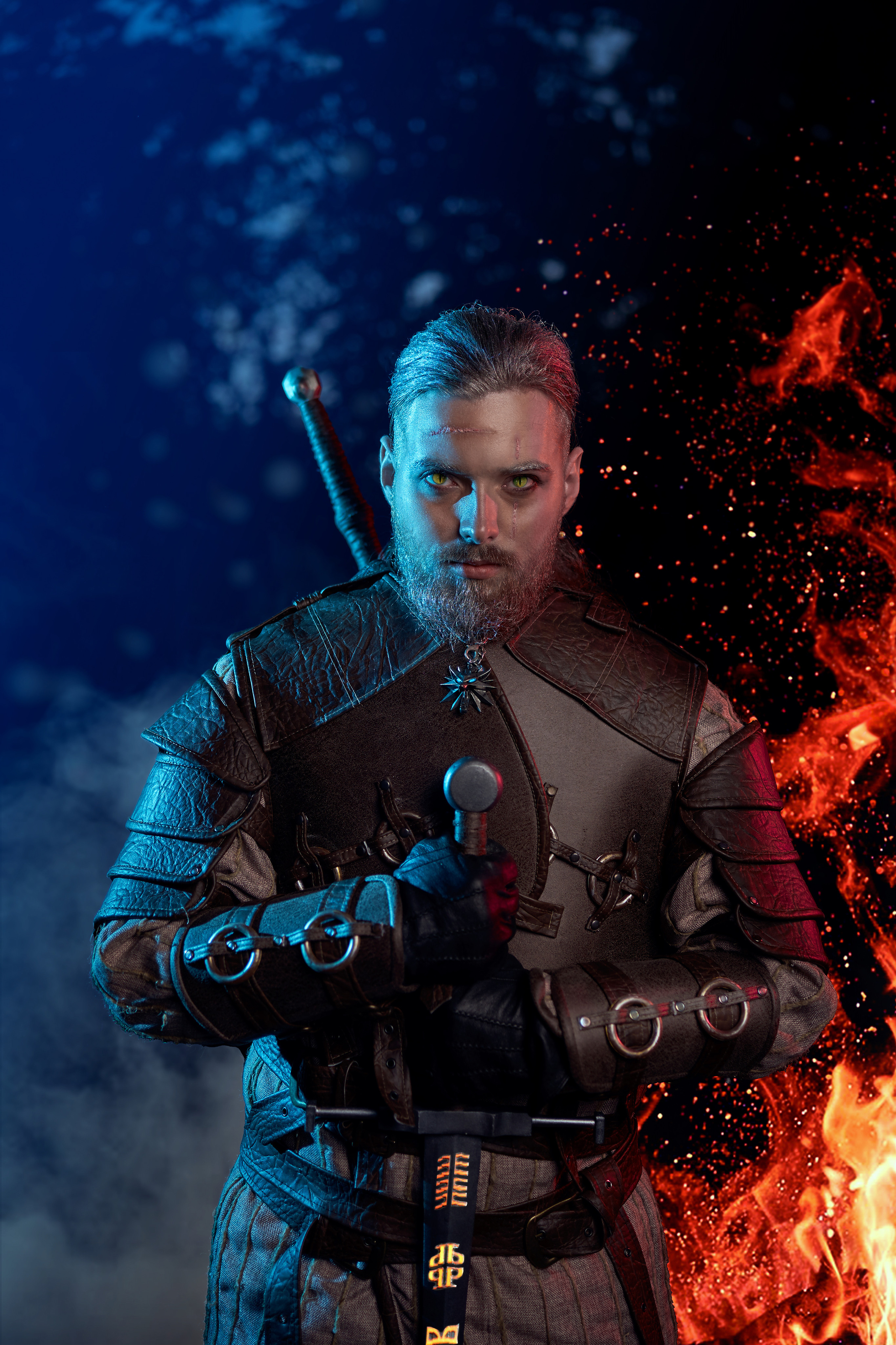 Фотосет «Дикая охота» по мотивам видеоигры Ведьмак 3. Photographer Torrevieja 📷 Zviahintsev Denys