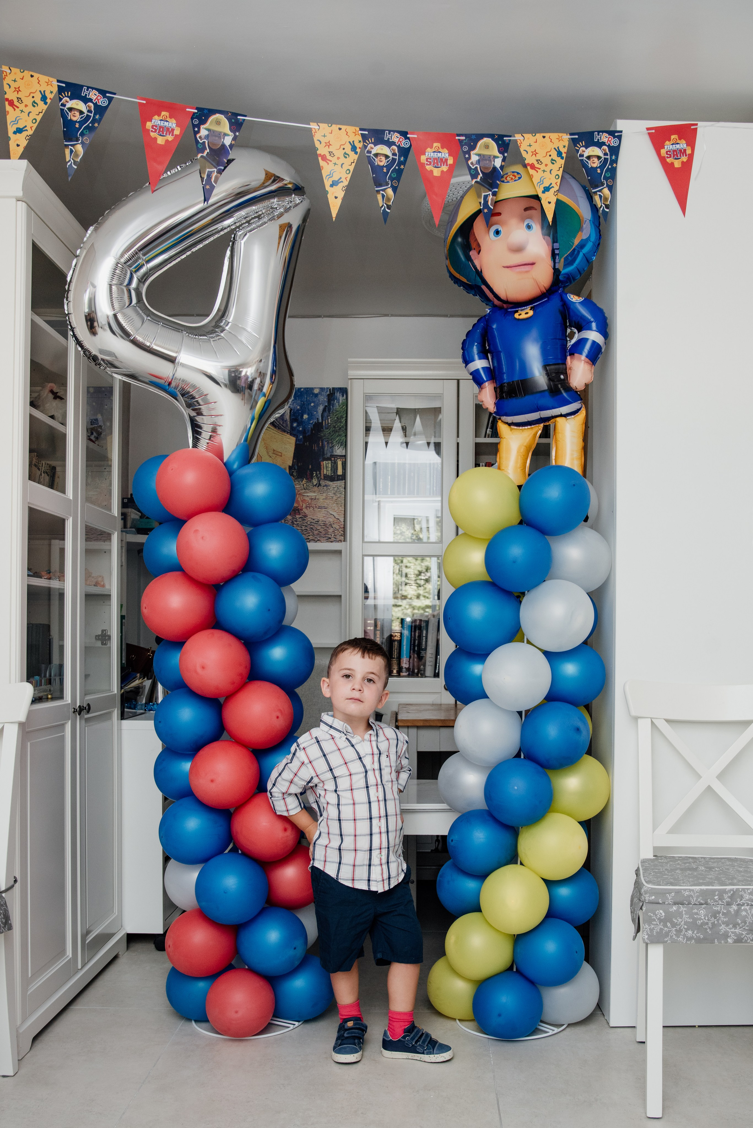 Moshe’s birth day 4 years. Photographer in Israel Luba Ternavskaya