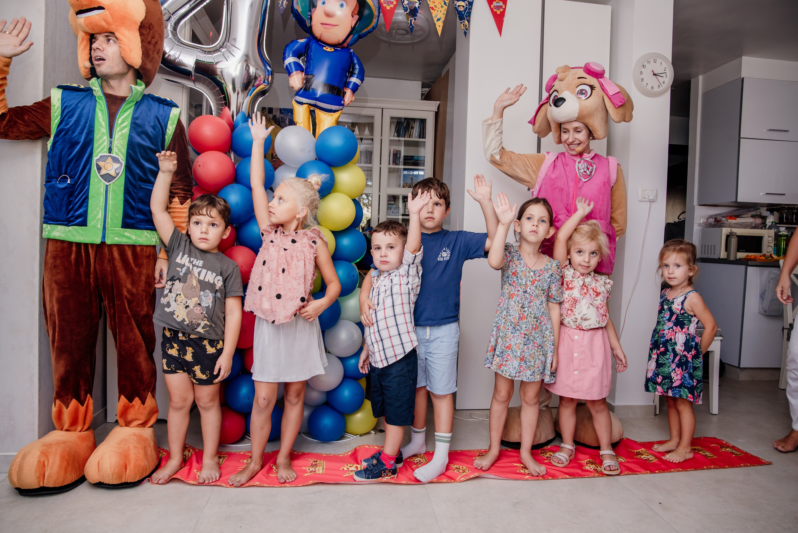 Moshe’s birth day 4 years. Photographer in Israel Luba Ternavskaya