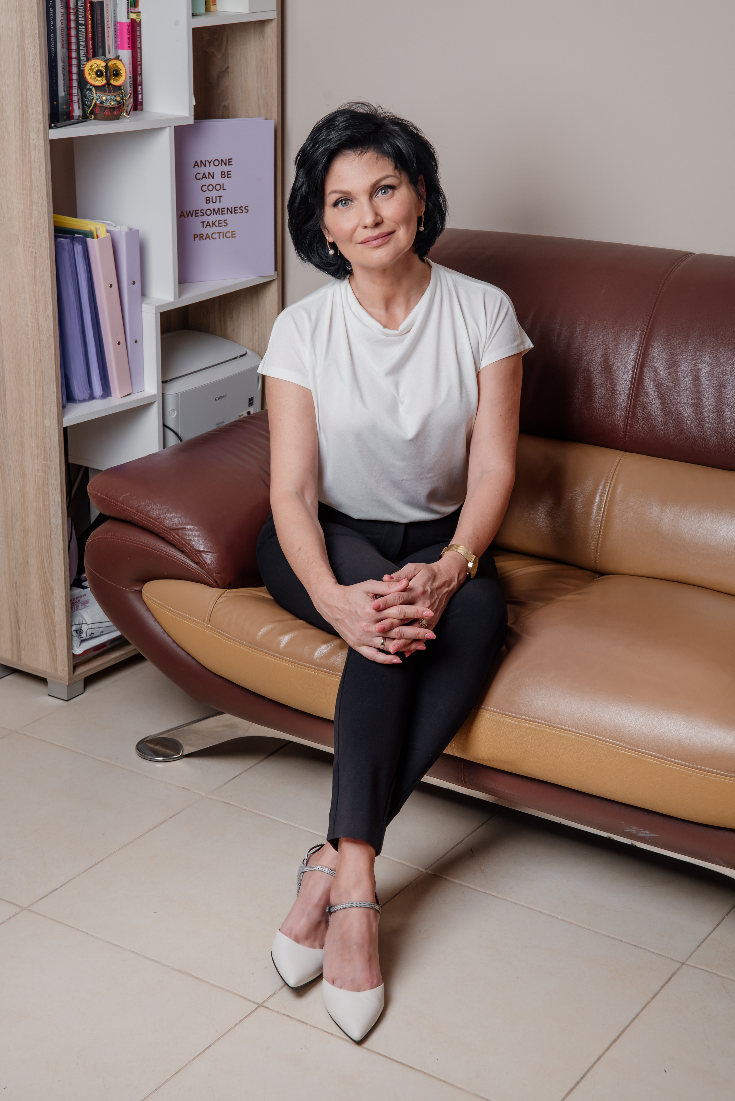 Бизнес-портрет для психолога Эллина Перельман. Люба Тернавская. Фотограф Иерусалим. Фотограф Израиль