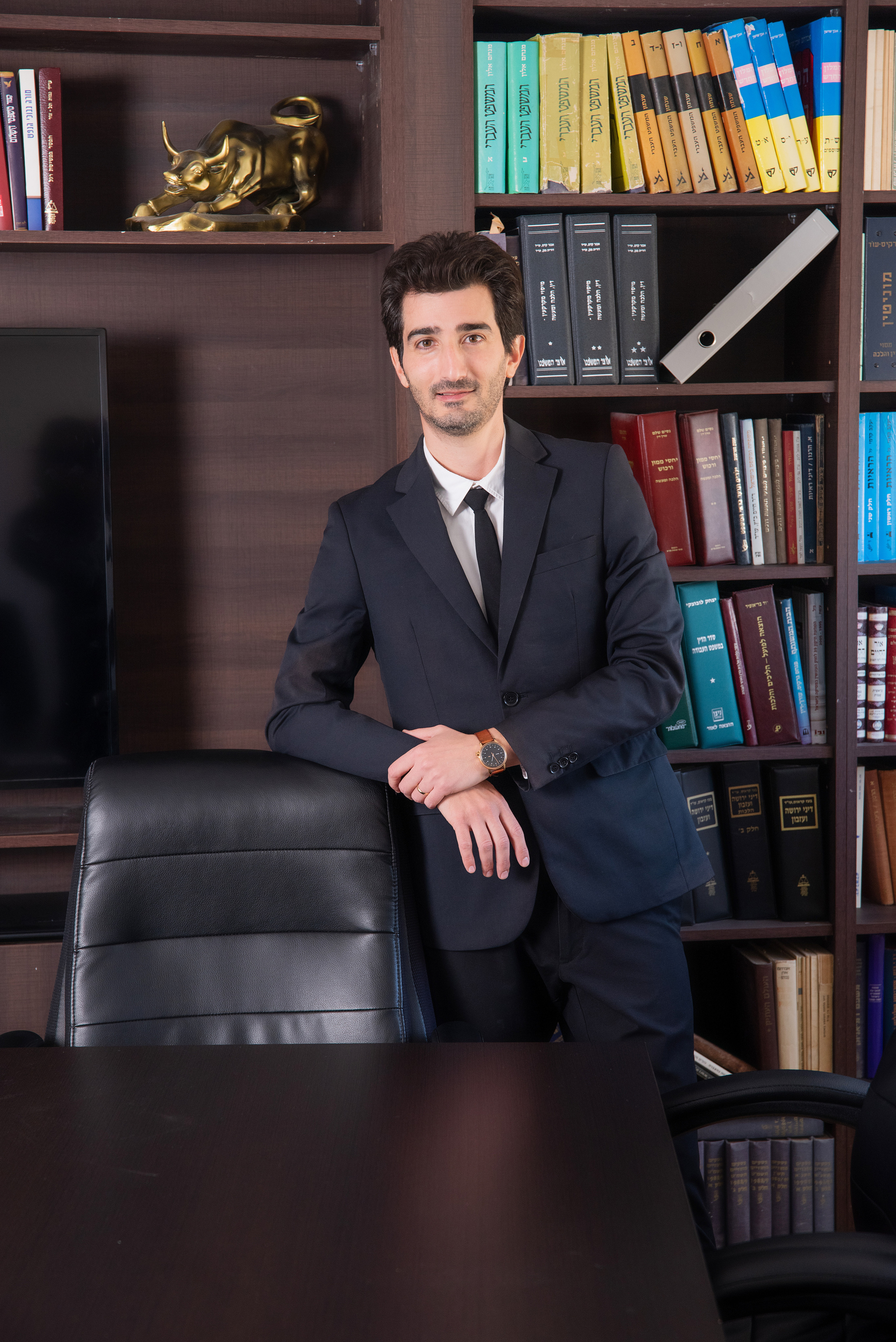 Business portrait for a lawyer Shay Maor. Photographer in Israel Luba Ternavskaya