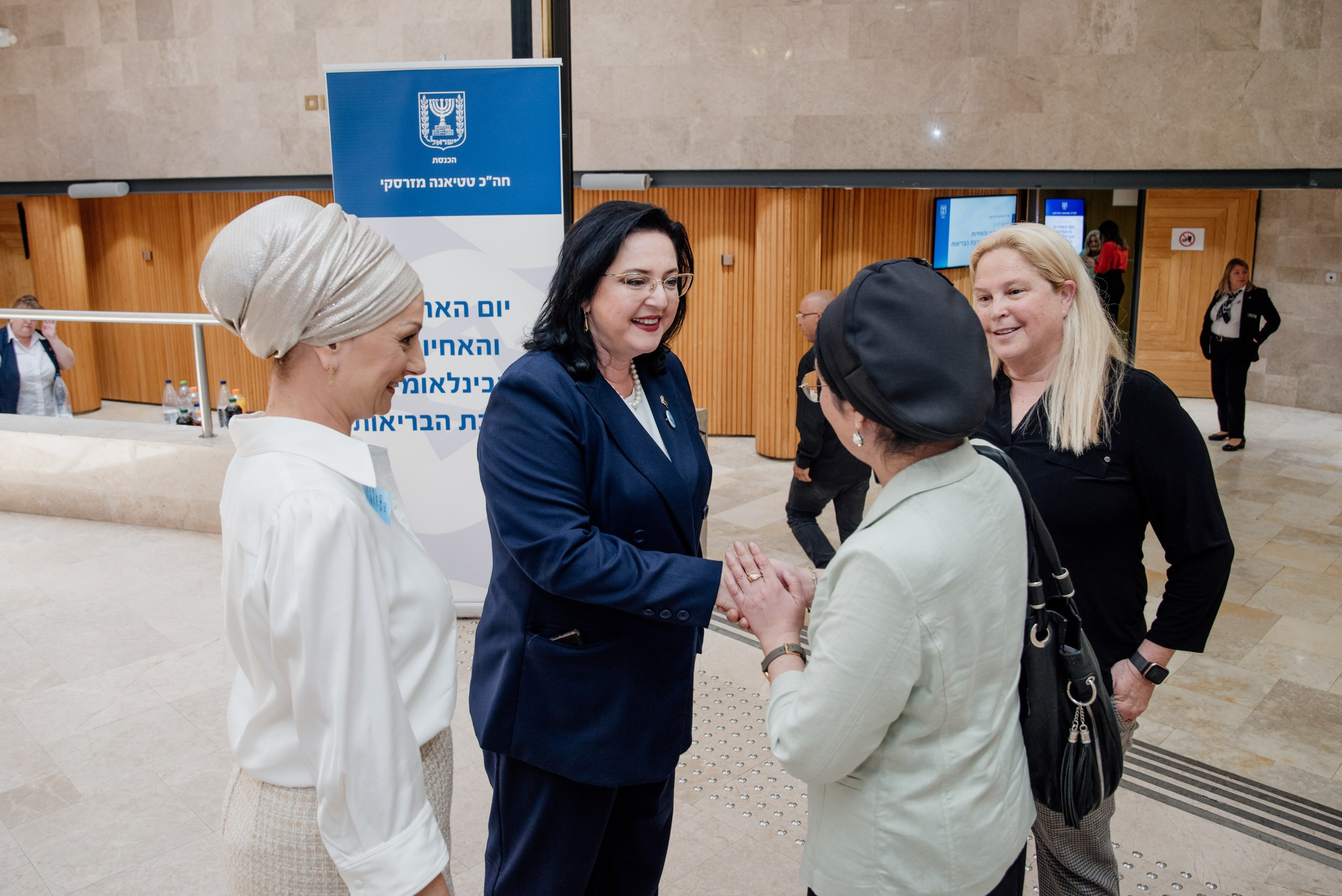Event in the Israeli Parliament (Knesset). Photographer in Israel Luba Ternavskaya