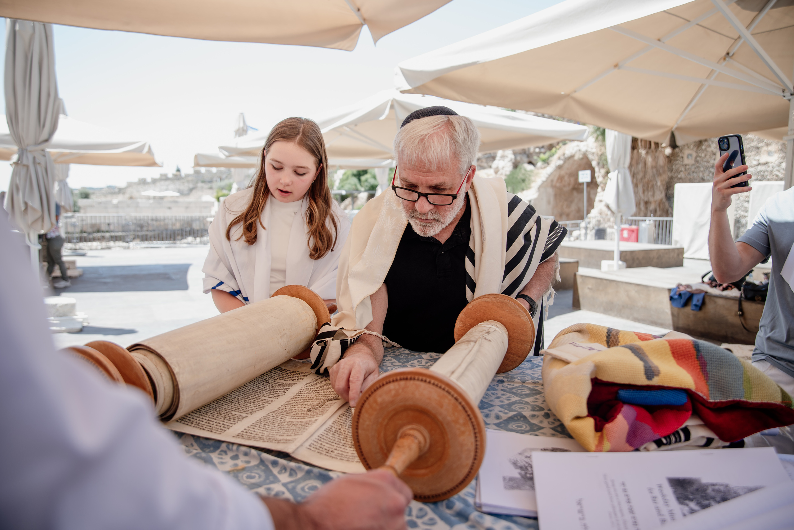 Bat Mizva Western Wall. Photographer in Israel Luba Ternavskaya