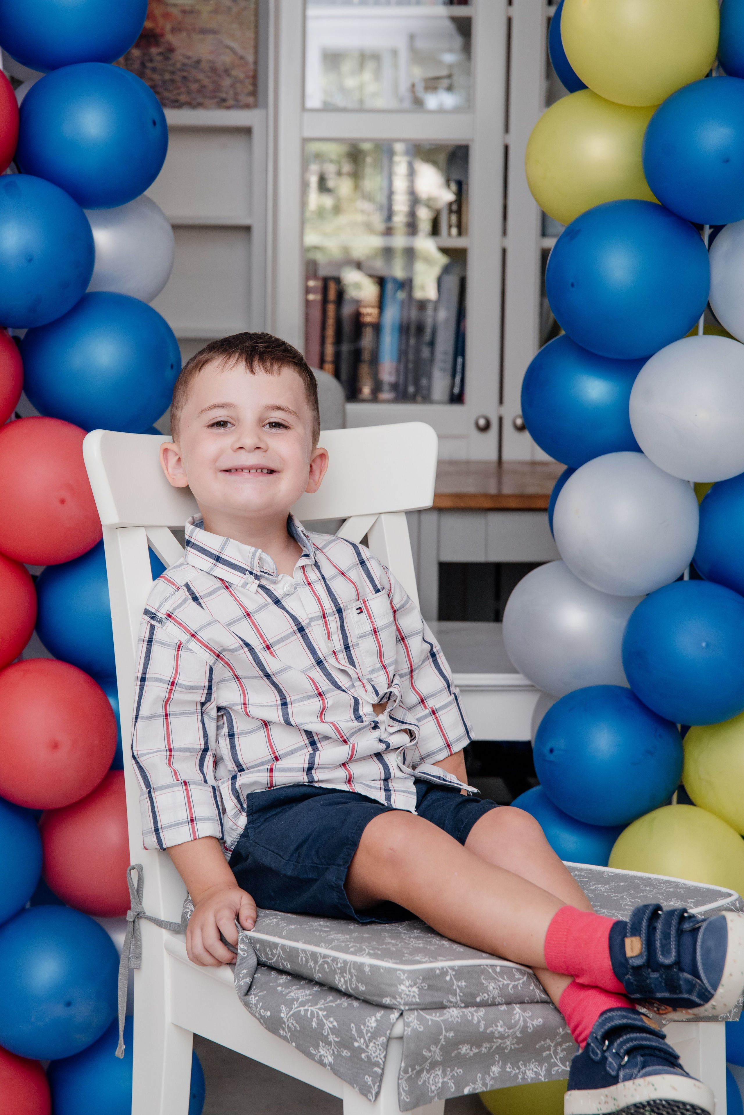 Moshe’s birth day 4 years. Photographer in Israel Luba Ternavskaya