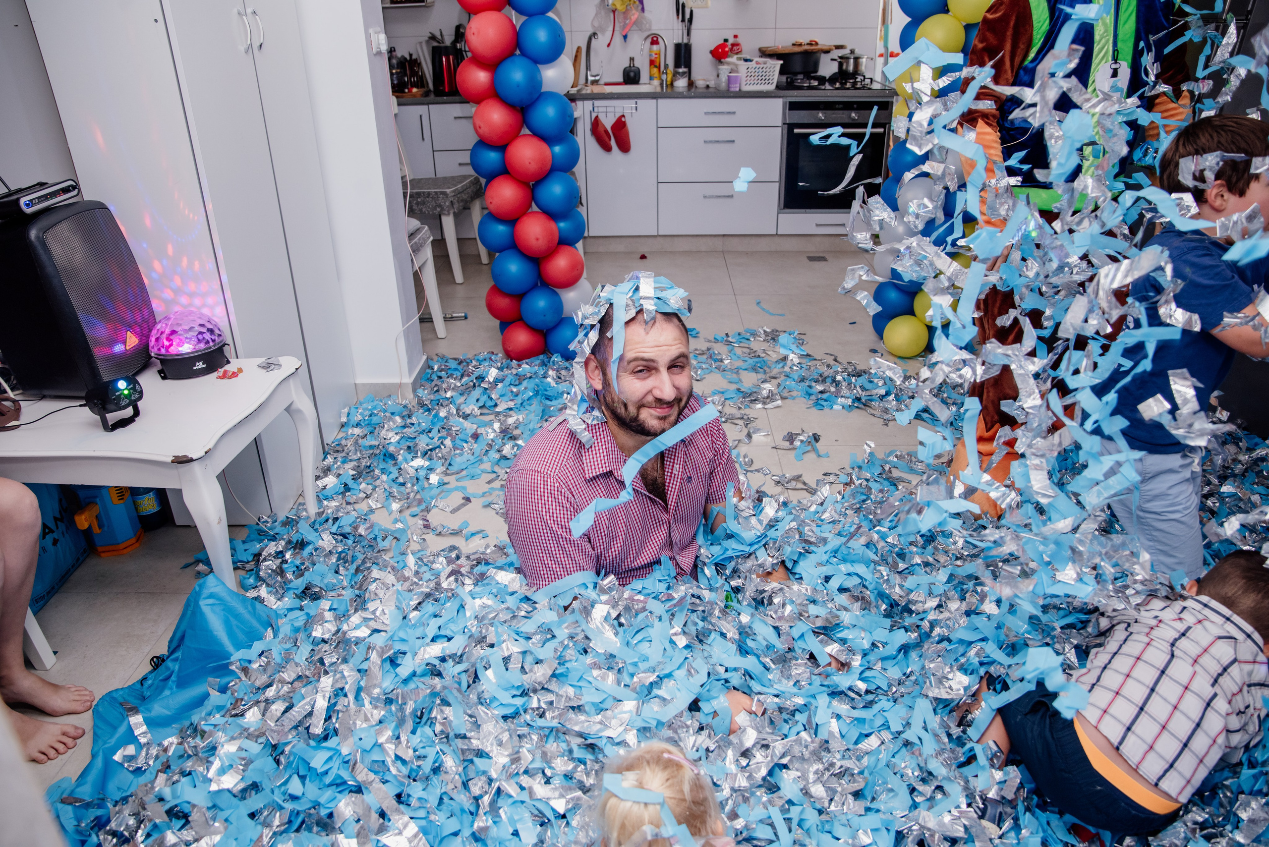 Moshe’s birth day 4 years. Photographer in Israel Luba Ternavskaya