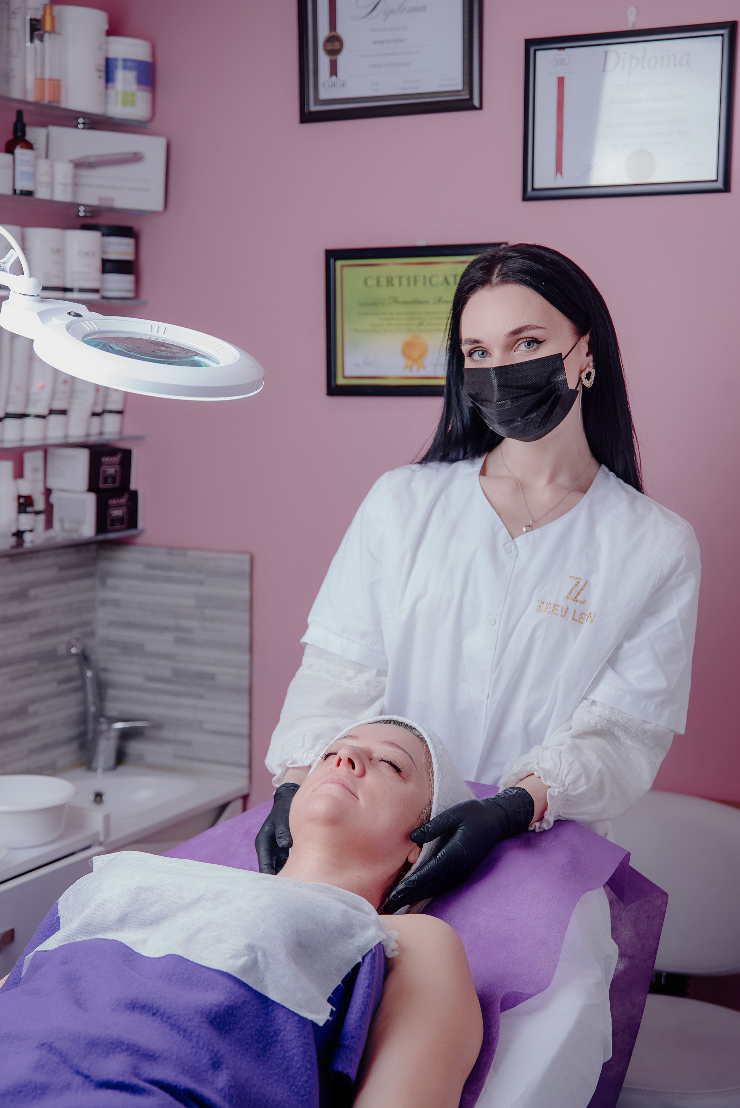 For Beauty Salon Zeev Levin http://www.zeevlevin.com/