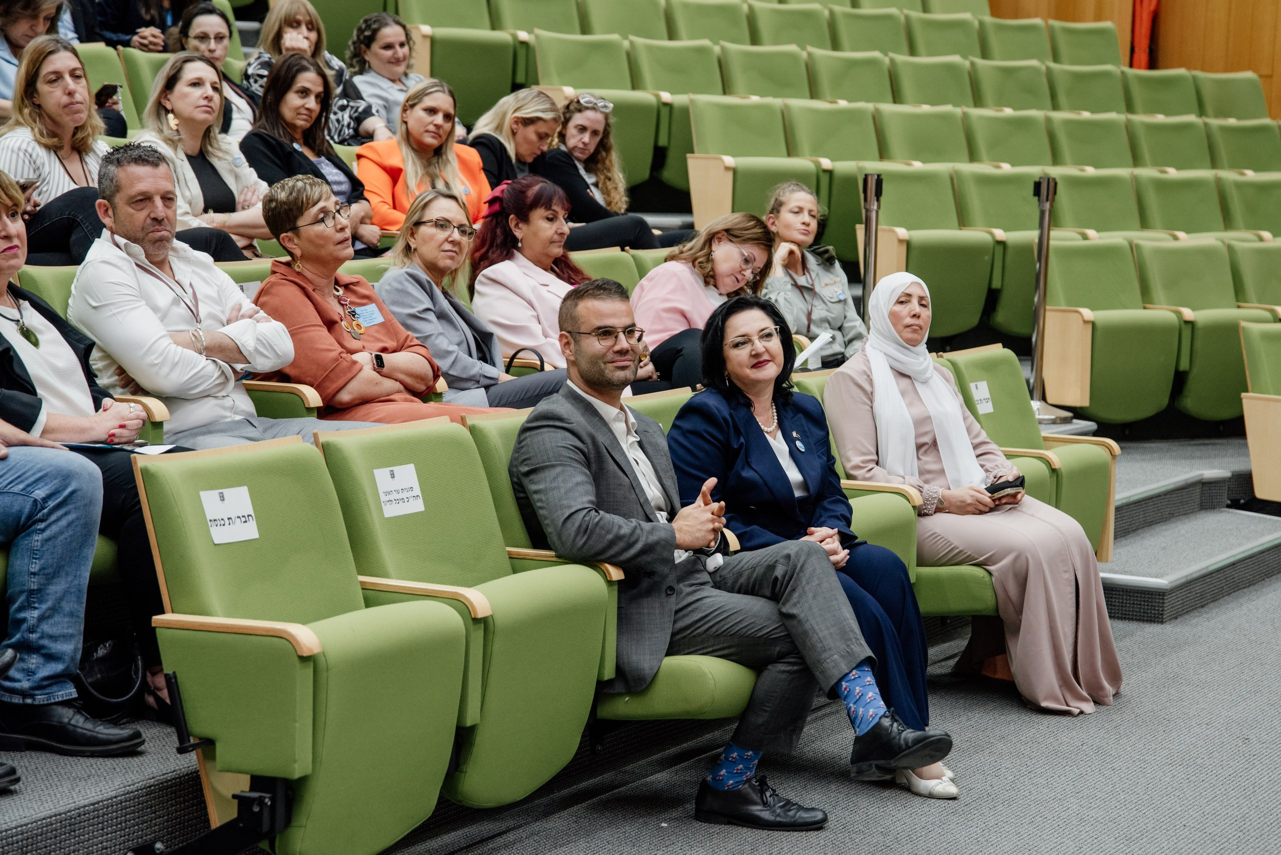 Event in the Israeli Parliament (Knesset). Photographer in Israel Luba Ternavskaya