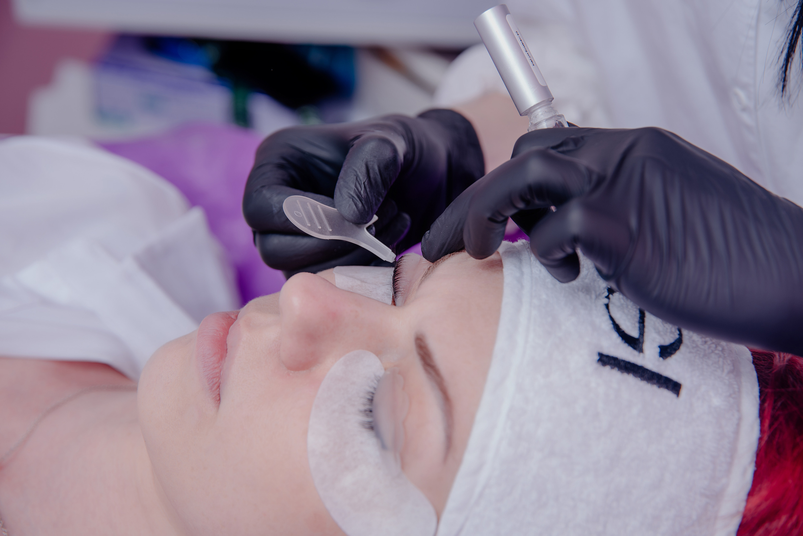 Shooting for the eyebrow master. Photographer in Israel Luba Ternavskaya