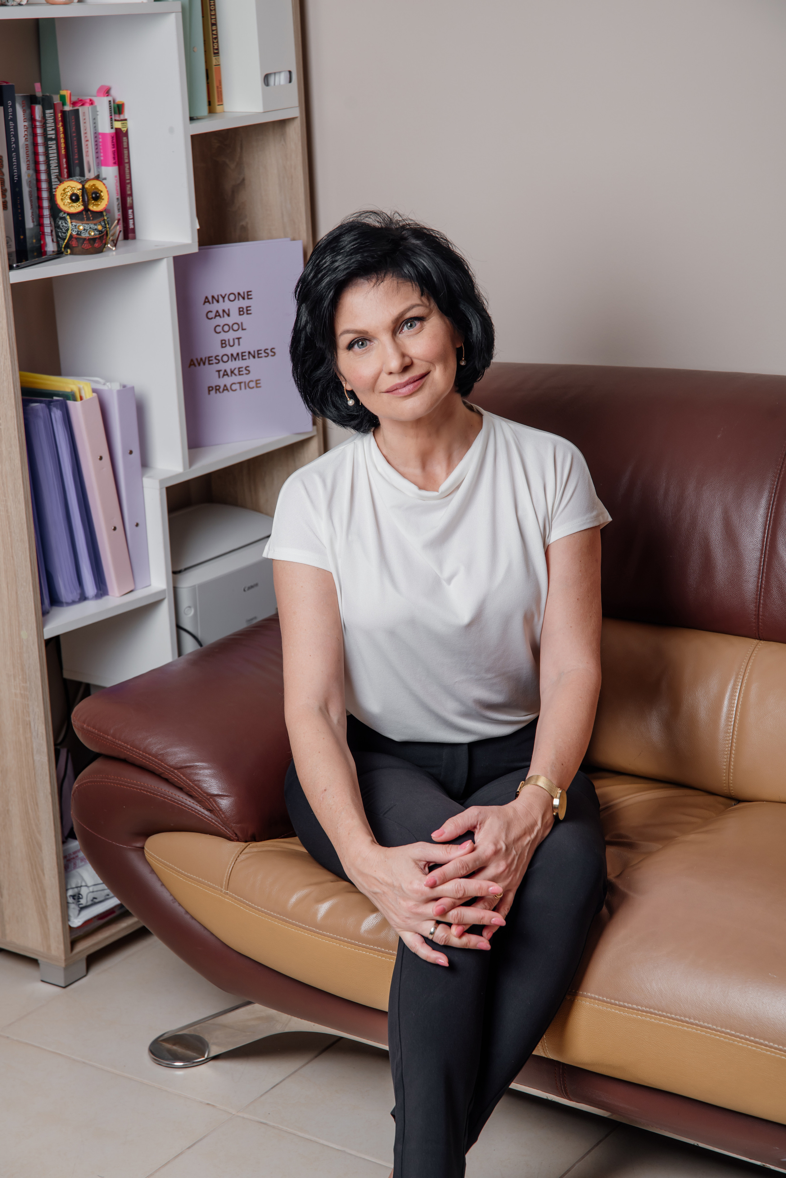 Бизнес-портрет для психолога Эллина Перельман. Люба Тернавская. Фотограф Иерусалим. Фотограф Израиль