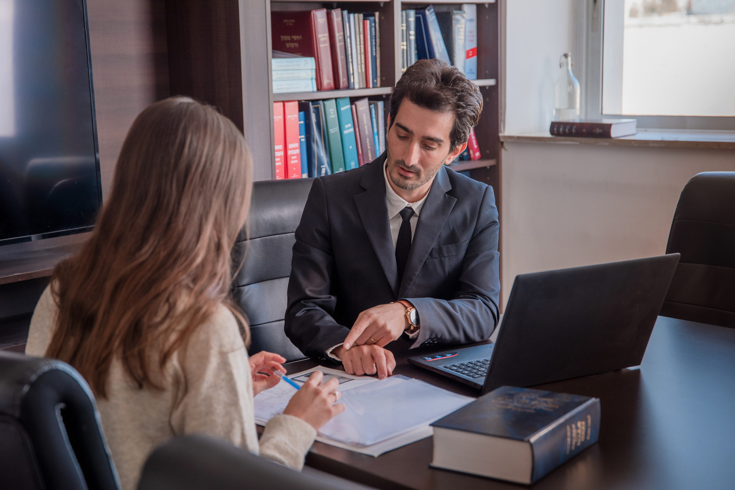 Business portrait for a lawyer Shay Maor. Photographer in Israel Luba Ternavskaya