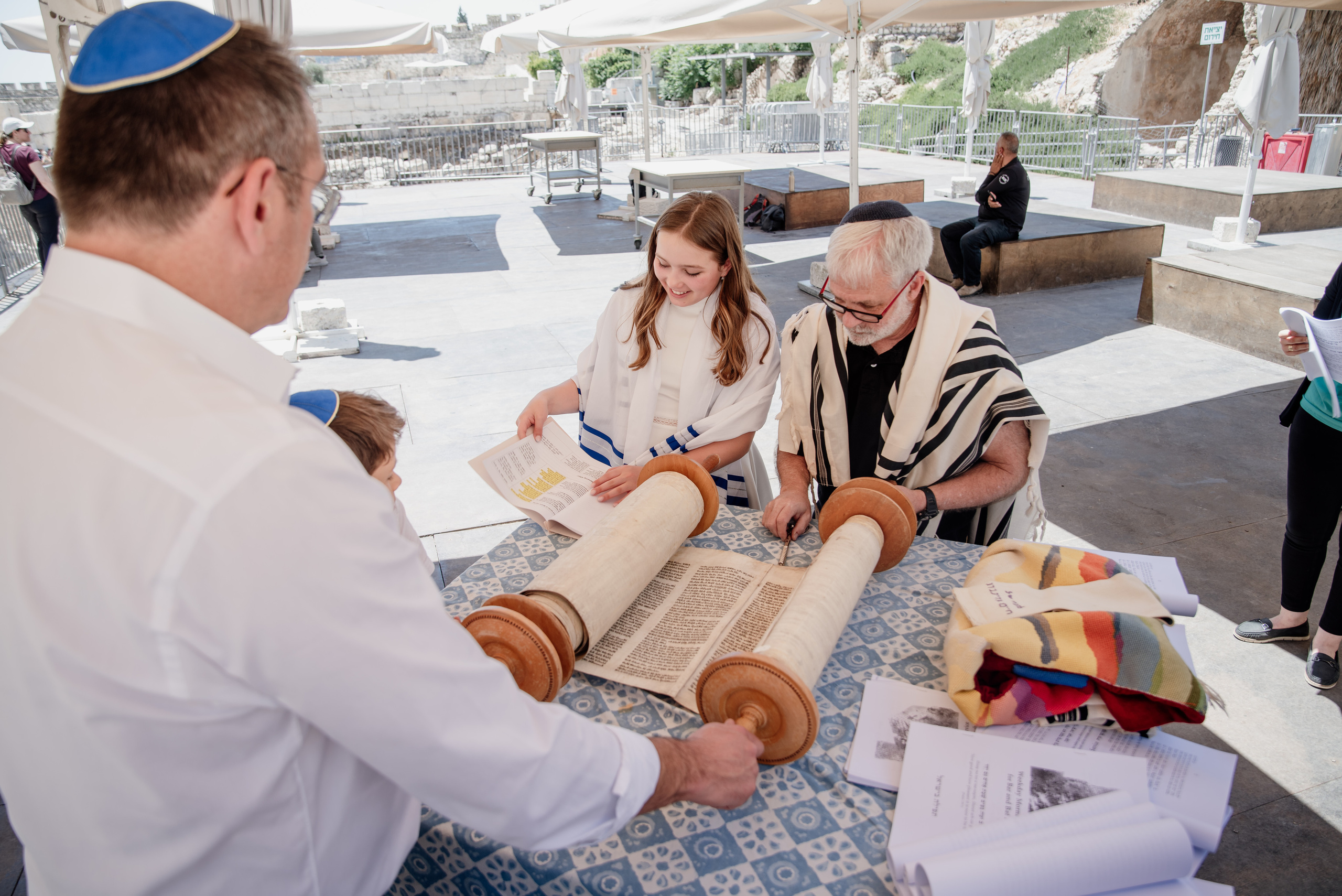 Bat Mizva Western Wall. Photographer in Israel Luba Ternavskaya