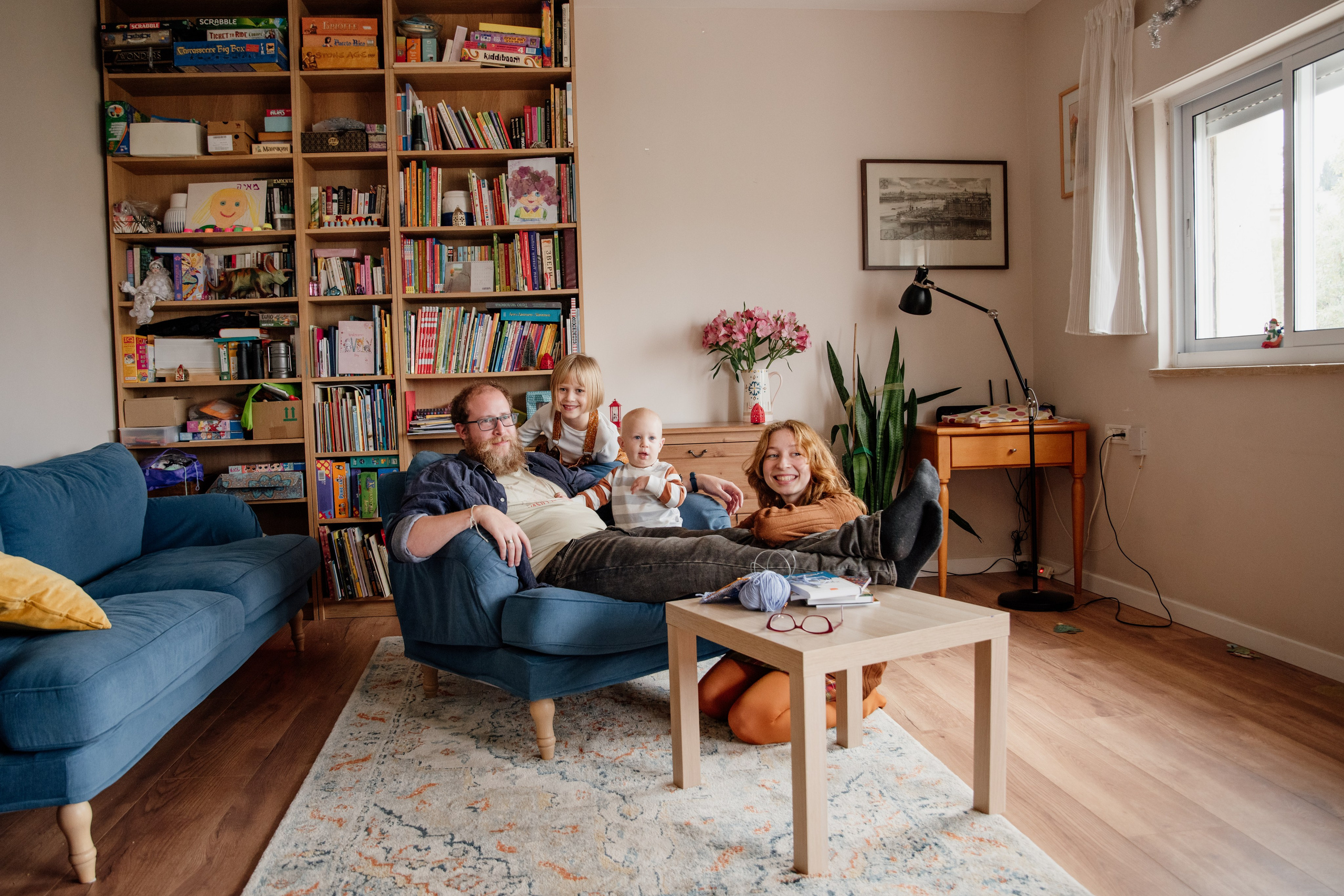 Family home photoshoot. צלמת ירושלים תל אביב ישראל