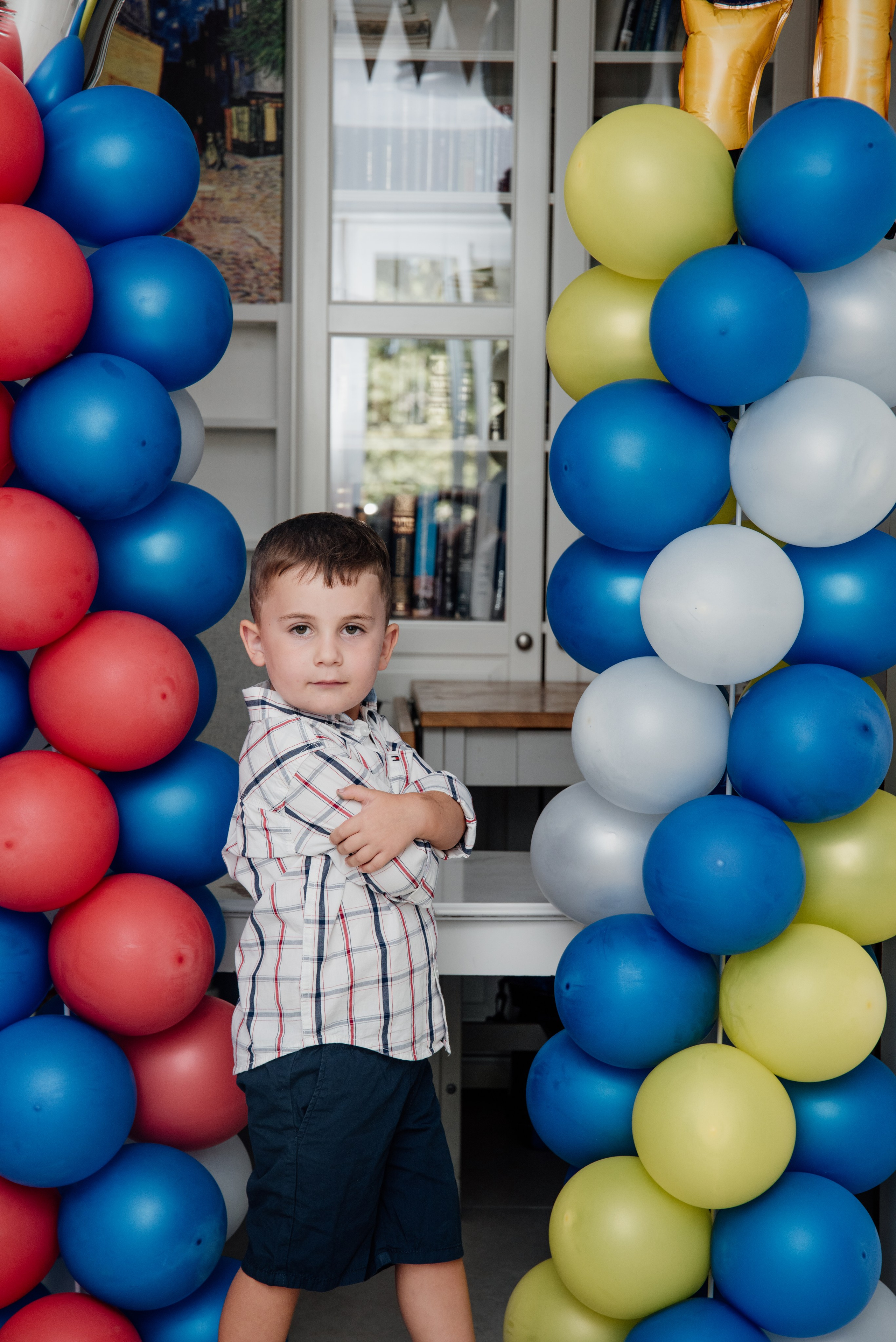 Moshe’s birth day 4 years. Photographer in Israel Luba Ternavskaya