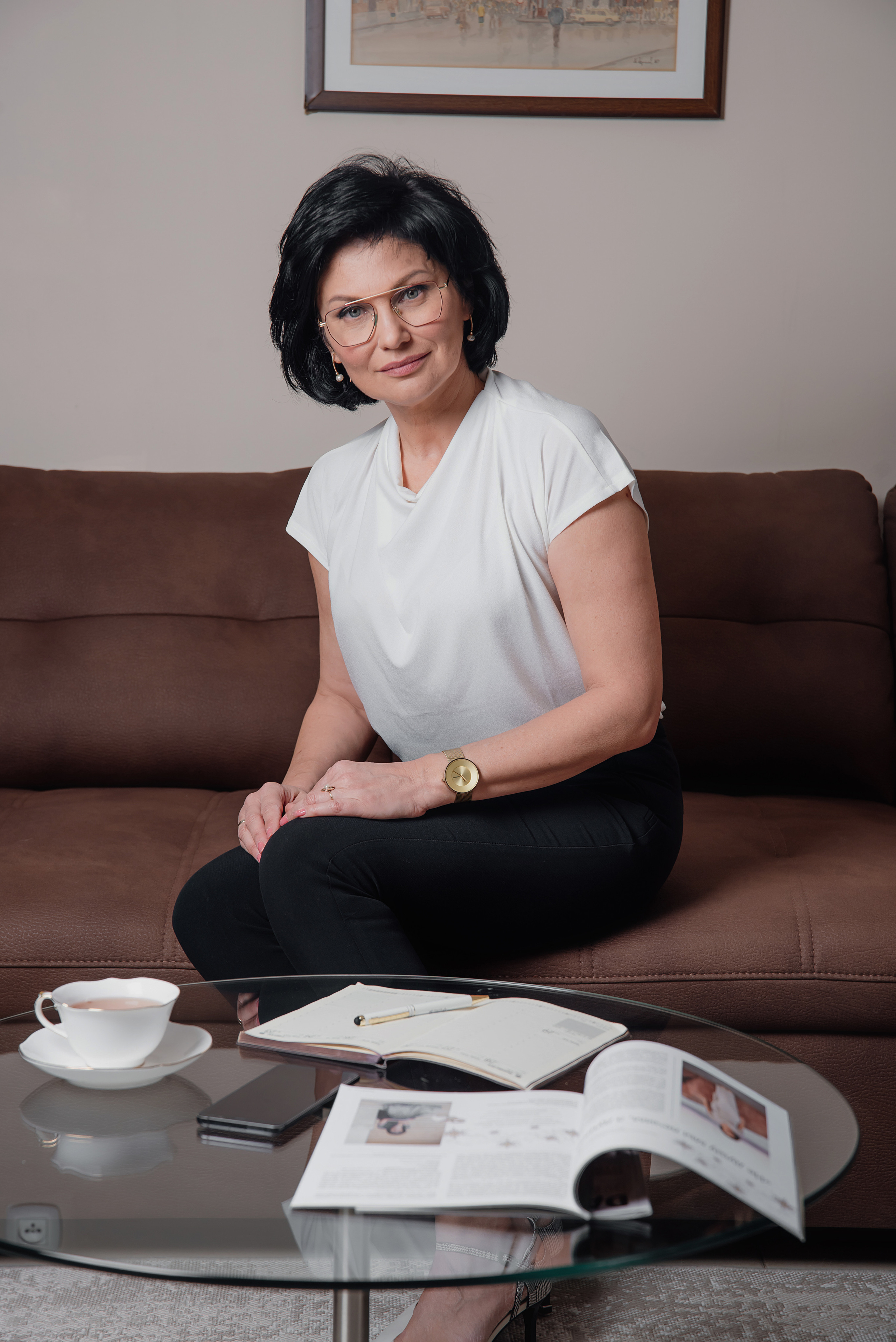 Бизнес-портрет для психолога Эллина Перельман. Люба Тернавская. Фотограф Иерусалим. Фотограф Израиль