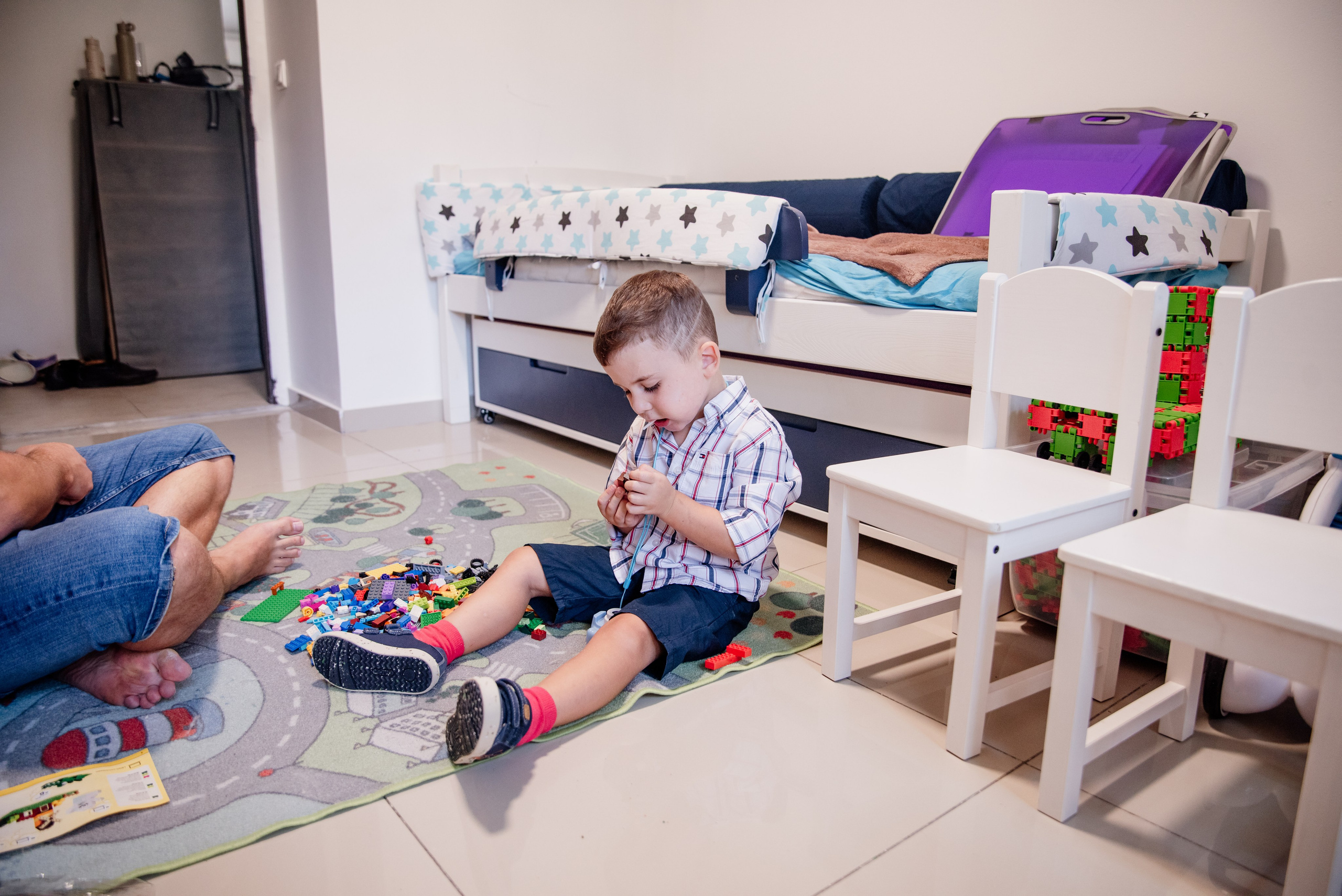 Moshe’s birth day 4 years. Photographer in Israel Luba Ternavskaya