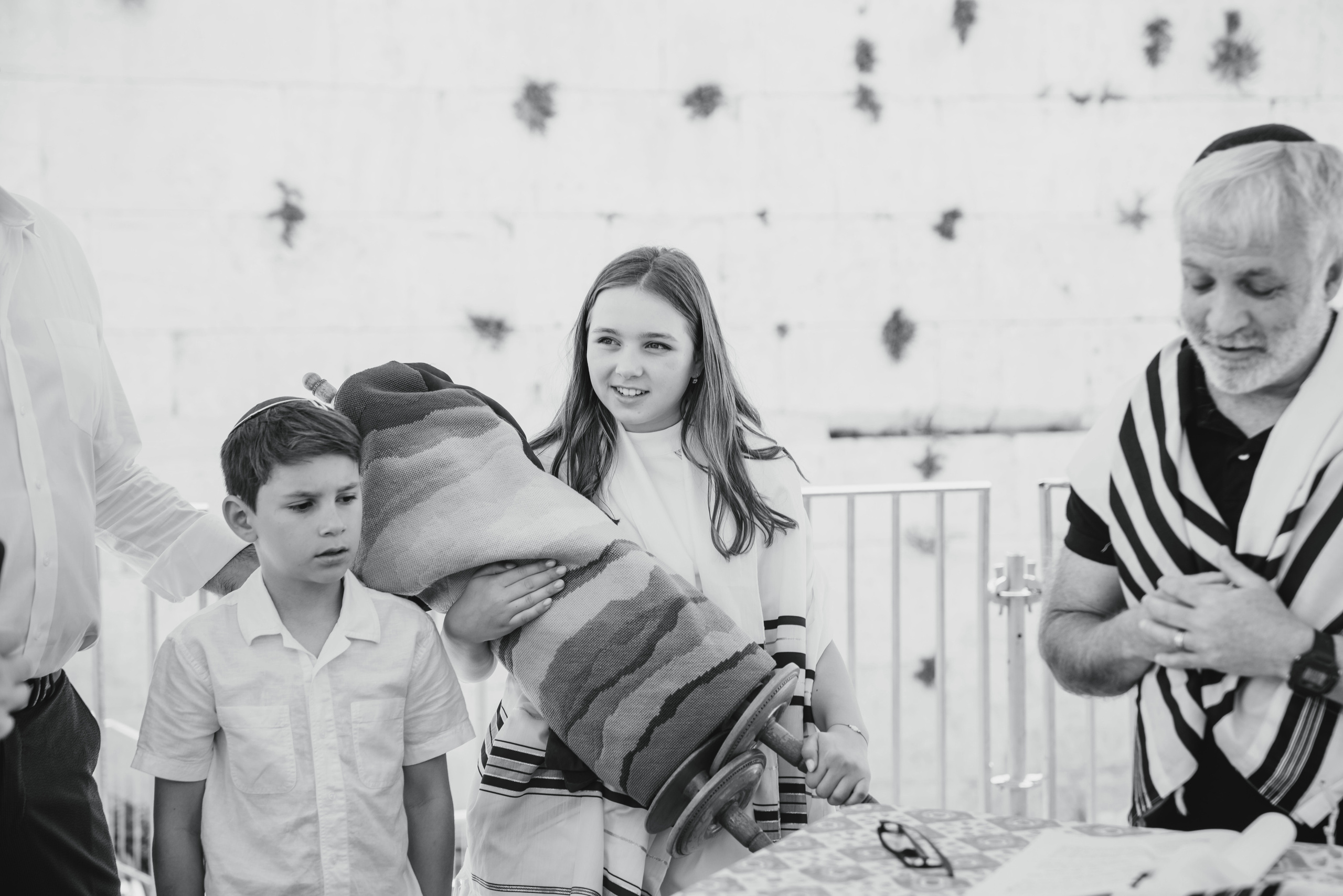 Bat Mizva Western Wall. Photographer in Israel Luba Ternavskaya