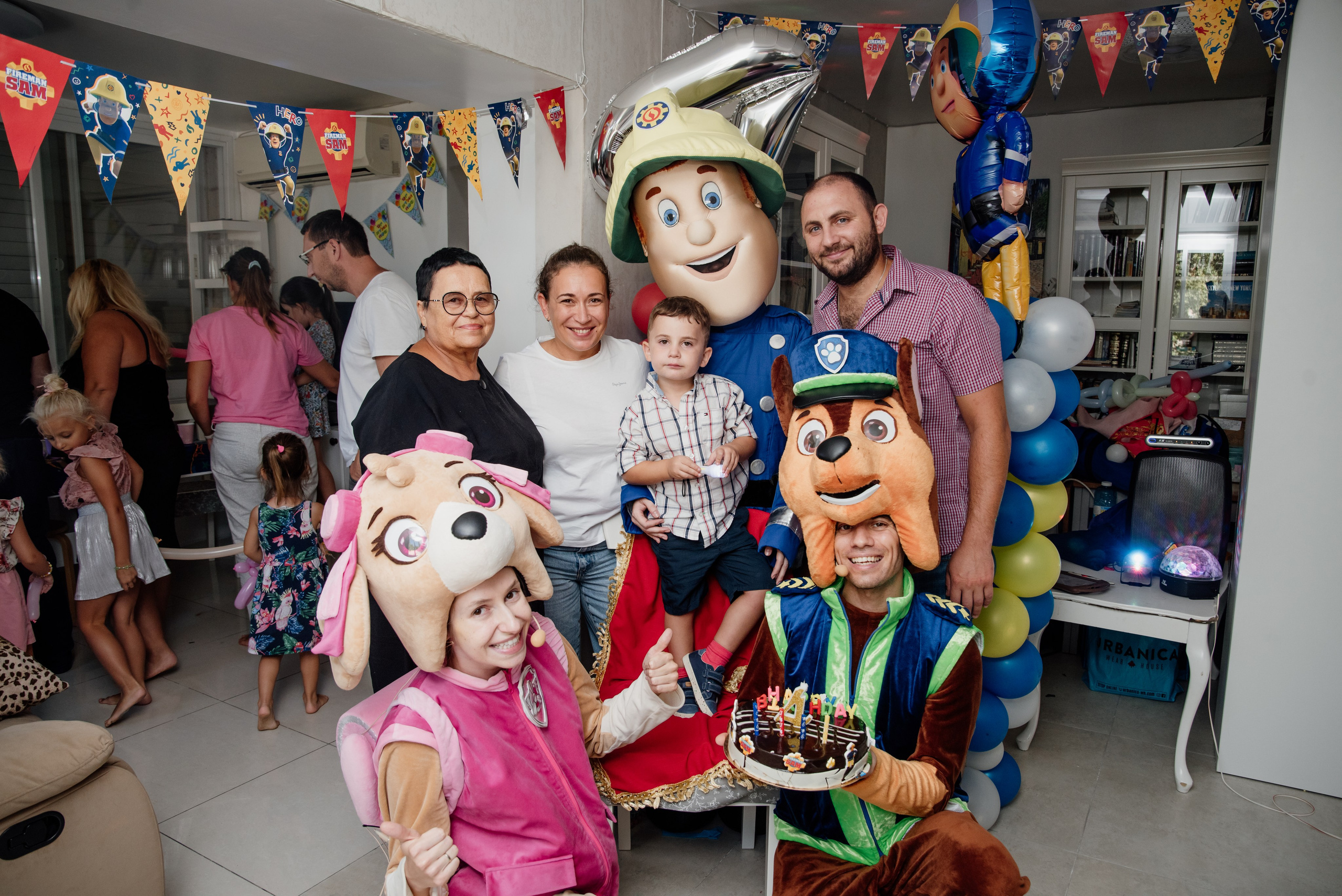 Moshe’s birth day 4 years. Photographer in Israel Luba Ternavskaya