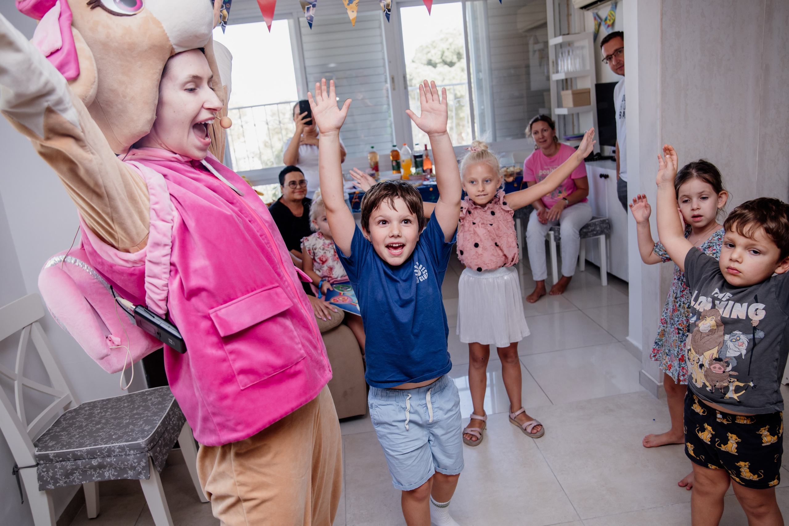 Moshe’s birth day 4 years. Photographer in Israel Luba Ternavskaya