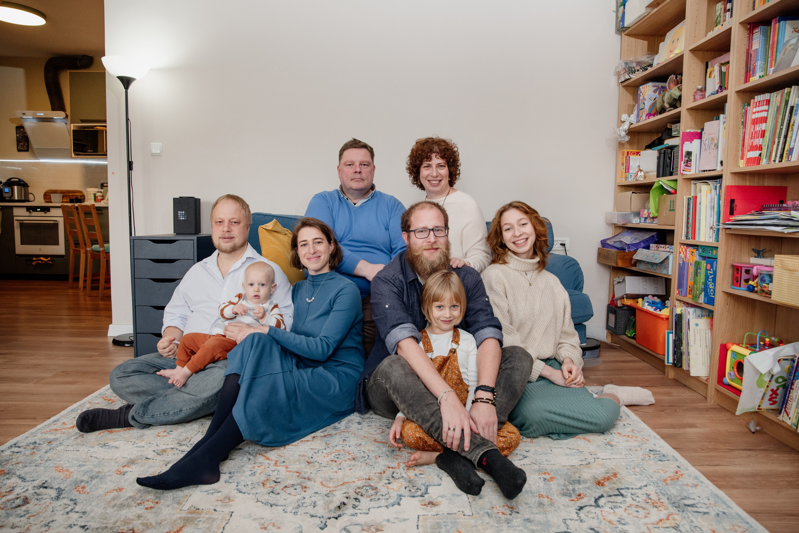 Family home photoshoot. צלמת ירושלים תל אביב ישראל