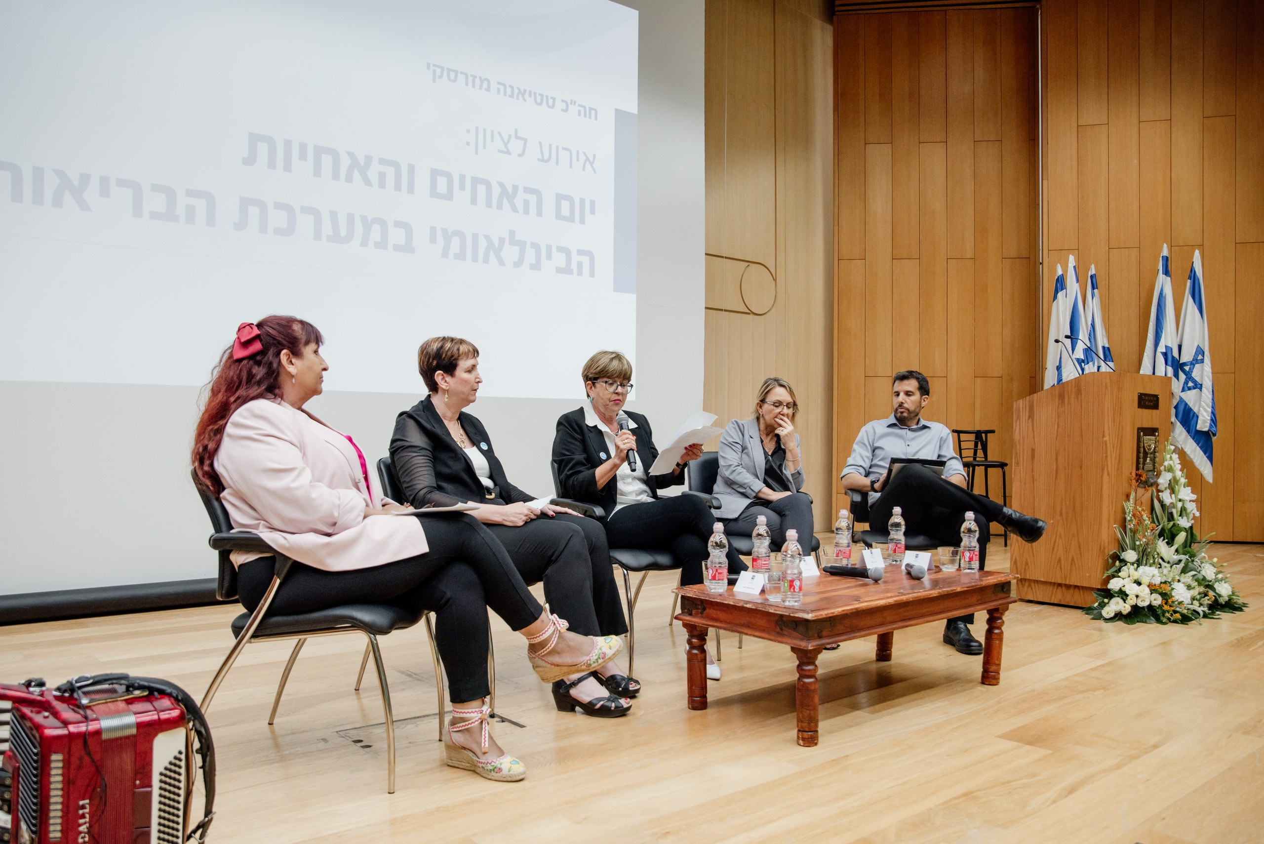 Event in the Israeli Parliament (Knesset). Photographer in Israel Luba Ternavskaya