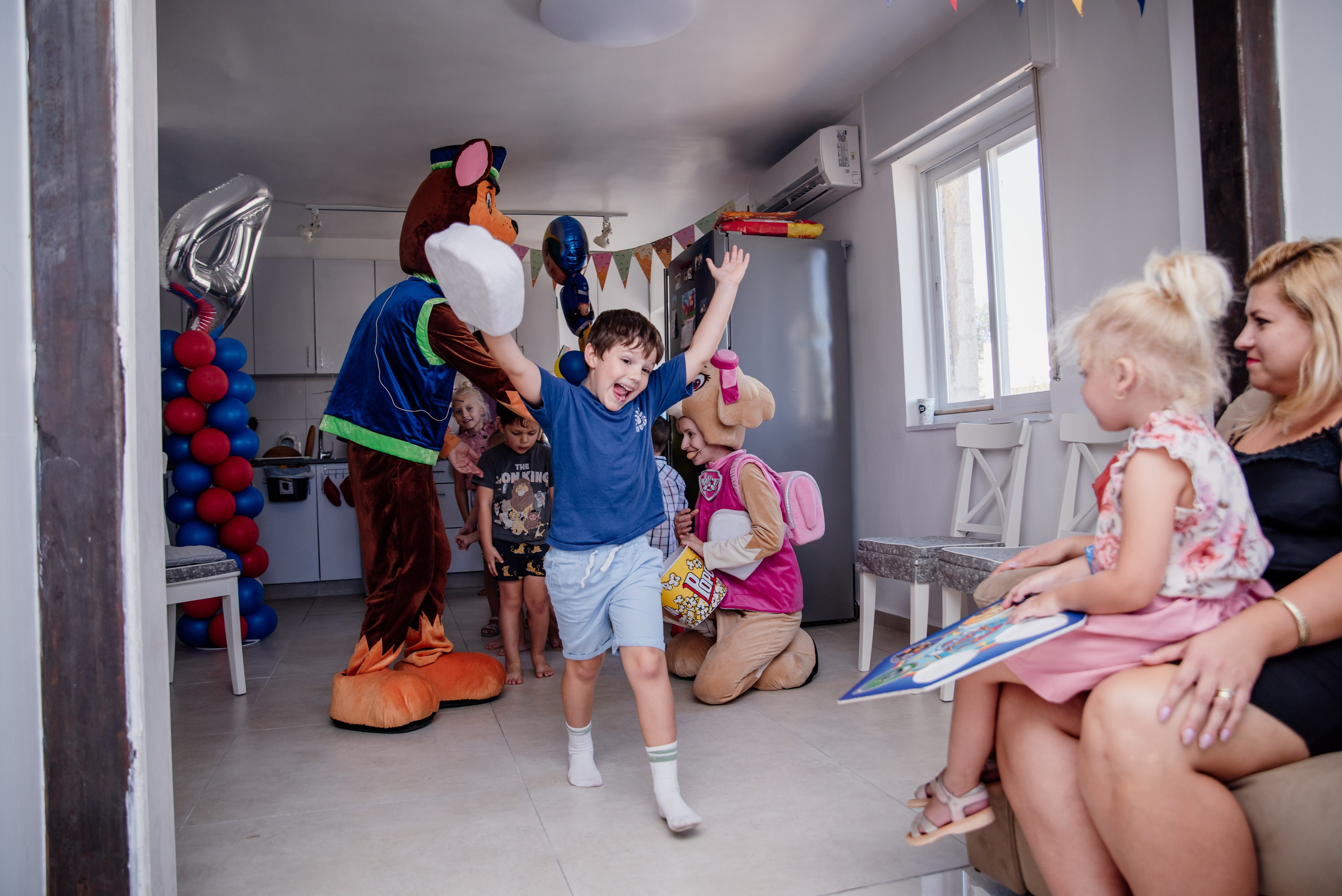 Moshe’s birth day 4 years. Photographer in Israel Luba Ternavskaya