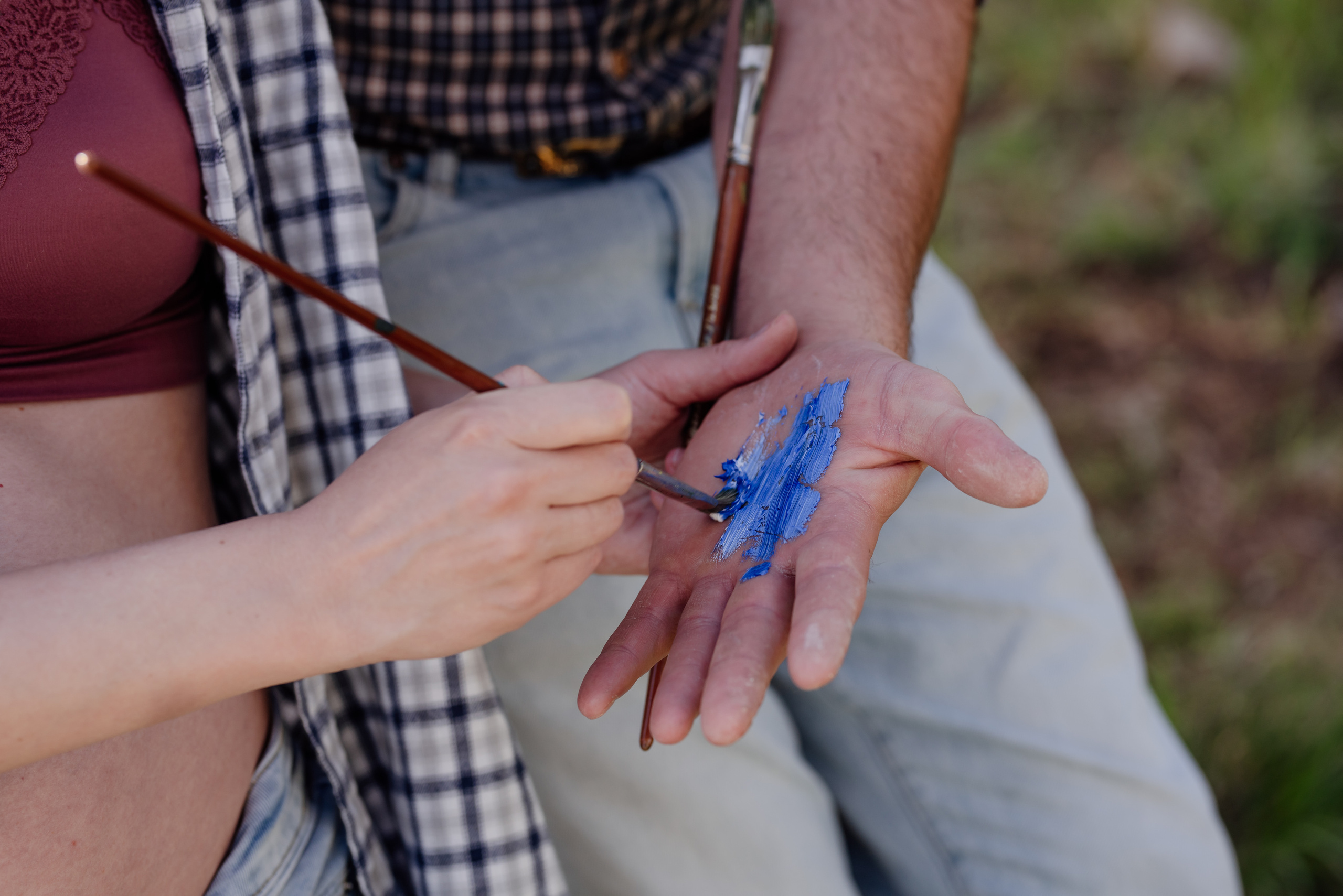 Outdoor maternity photoshoot. Photographer in Israel Luba Ternavskaya