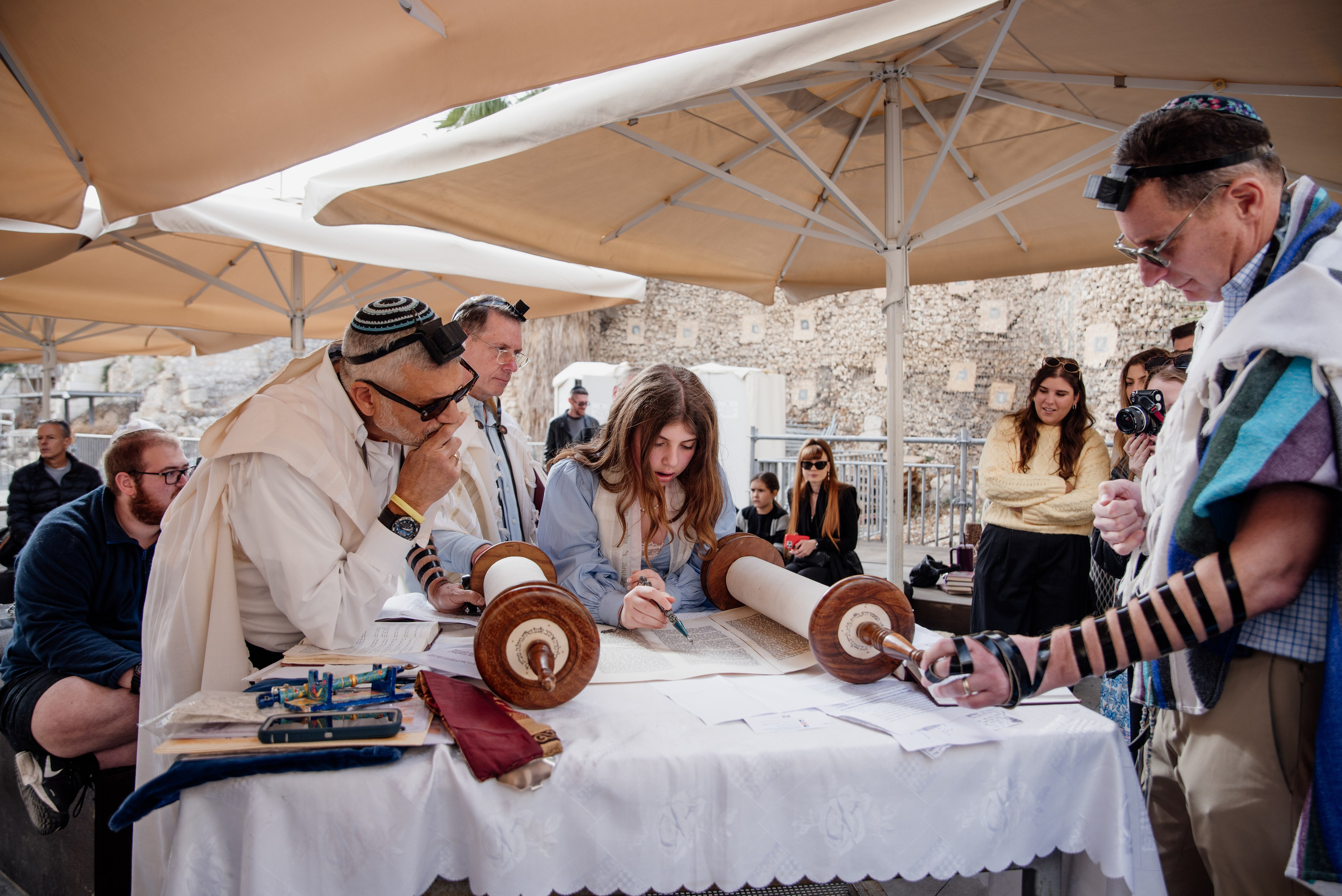 Bat Mizva Western Wall. Photographer in Israel Luba Ternavskaya