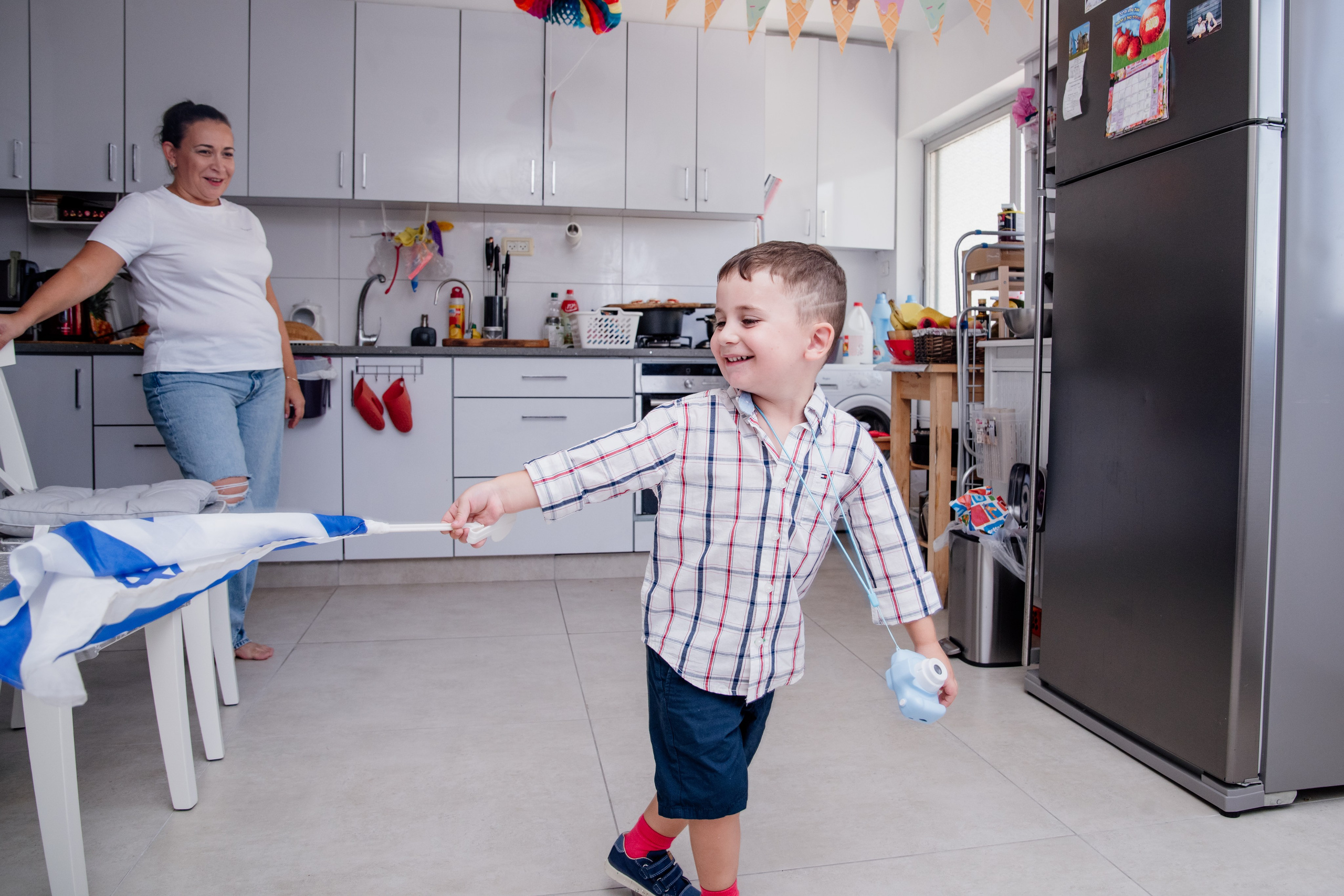 Moshe’s birth day 4 years. Photographer in Israel Luba Ternavskaya