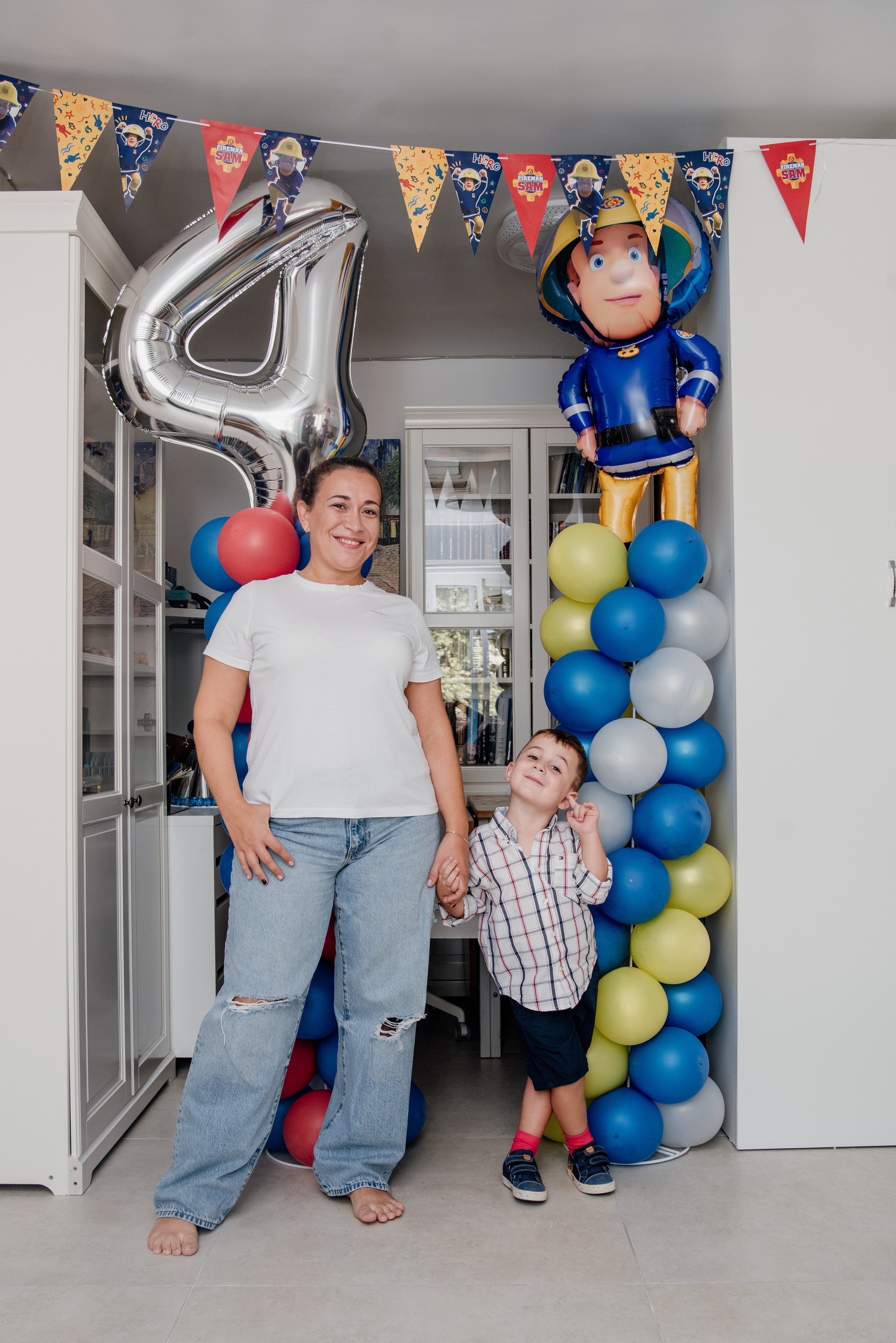 Moshe’s birth day 4 years. Photographer in Israel Luba Ternavskaya