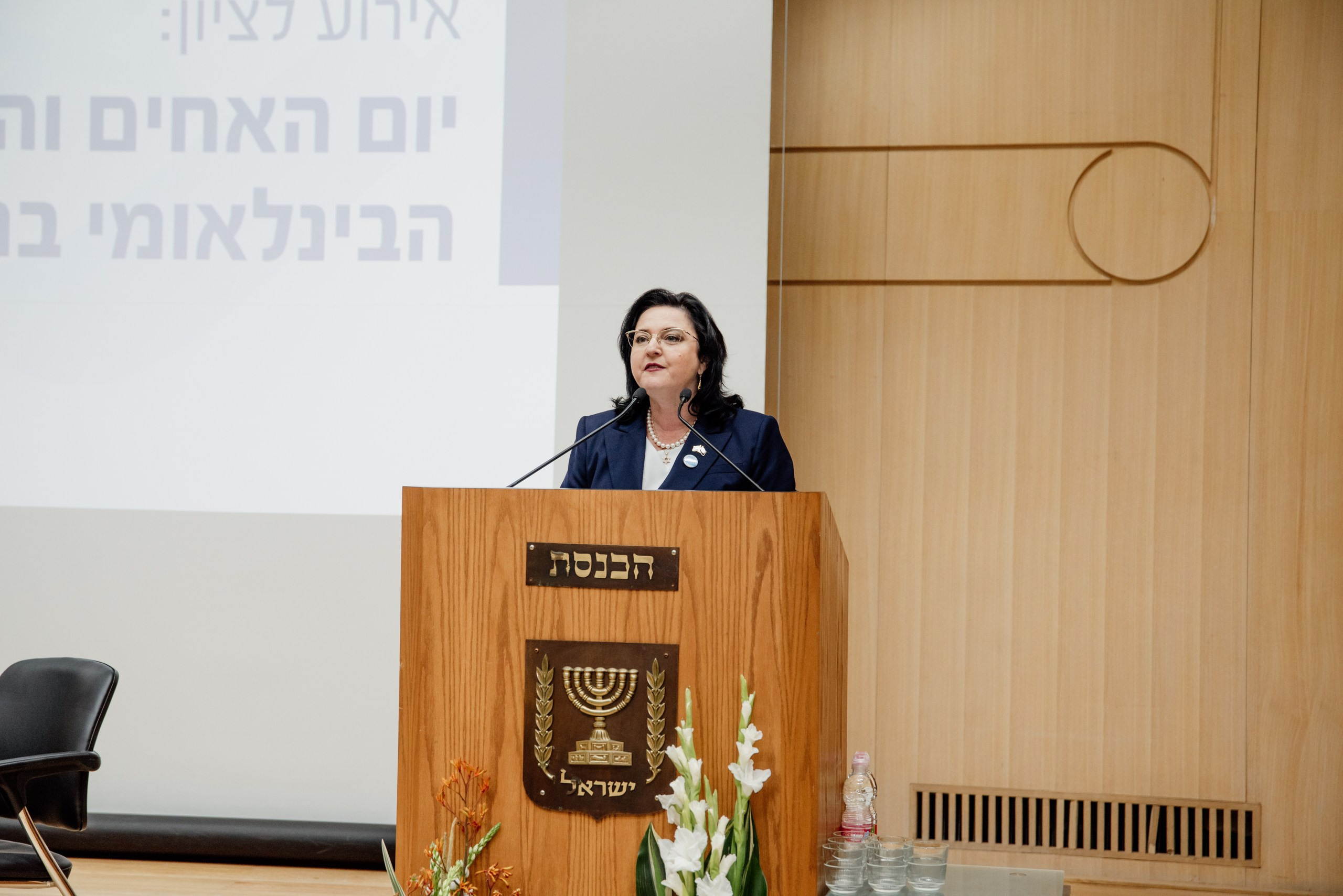 Event in the Israeli Parliament (Knesset). Photographer in Israel Luba Ternavskaya