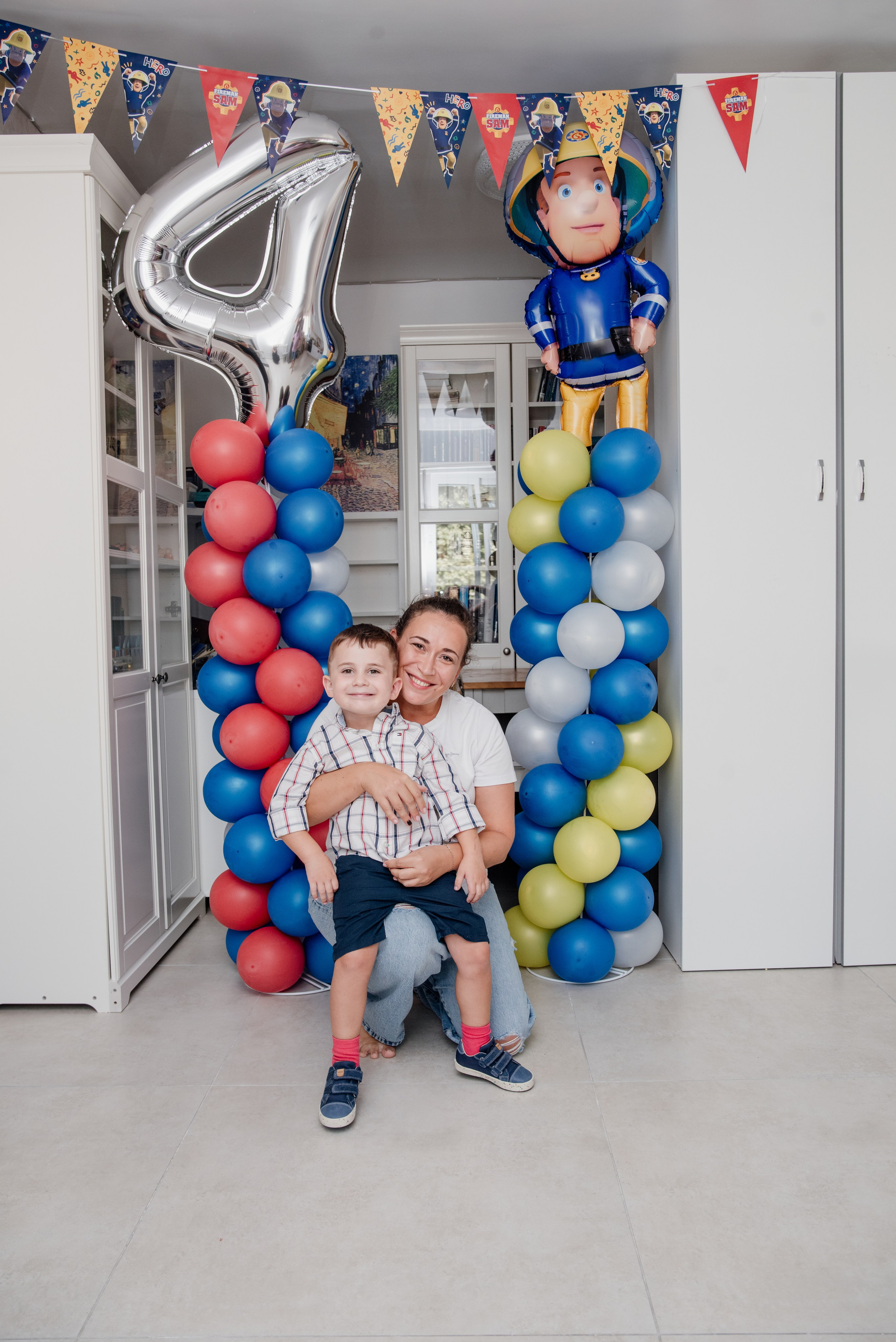 Moshe’s birth day 4 years. Photographer in Israel Luba Ternavskaya