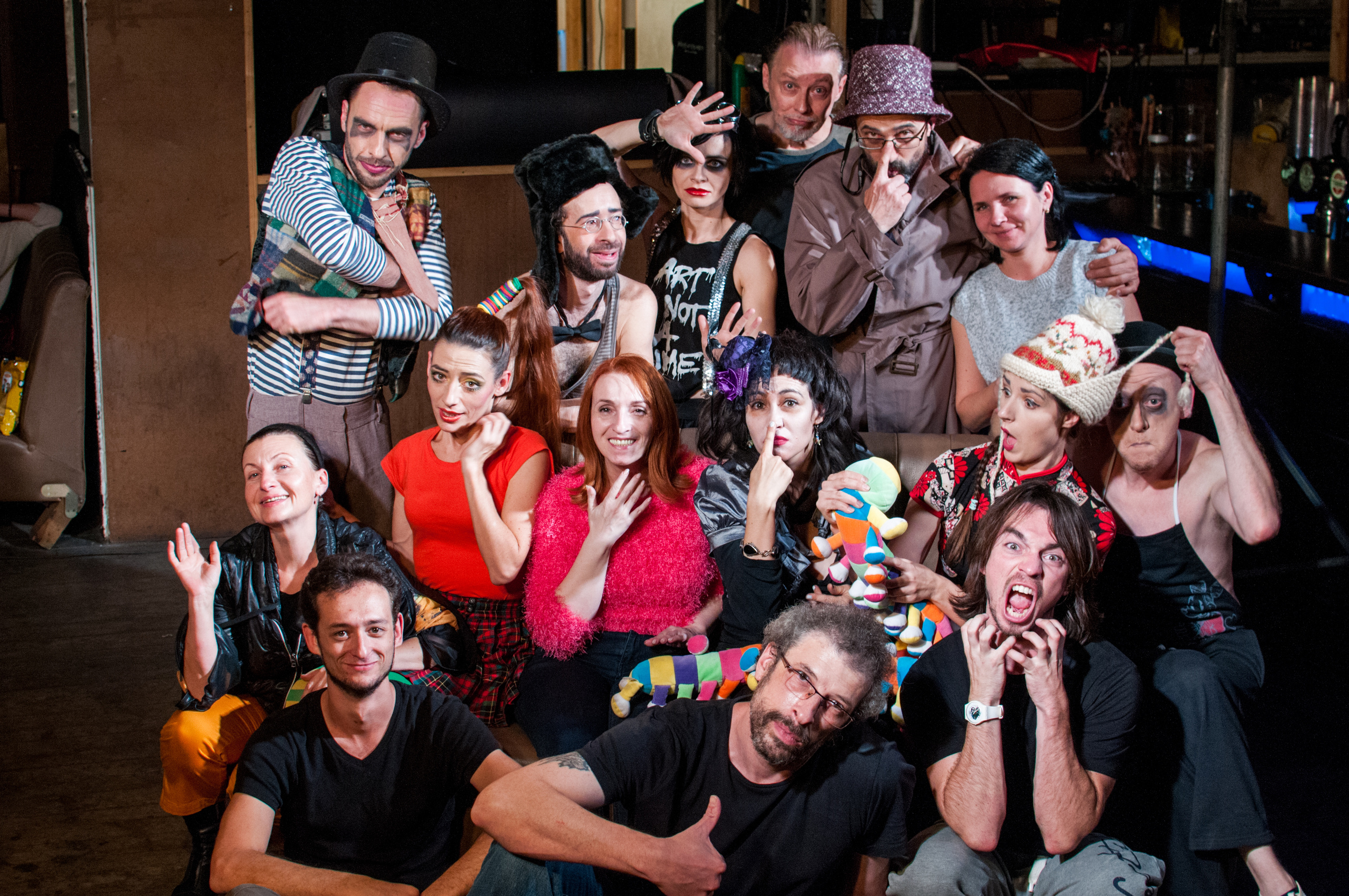 Backstage from the filming of the video clip of the Pavel Dementiev Theater. צלמת ירושלים תל אביב ישראל